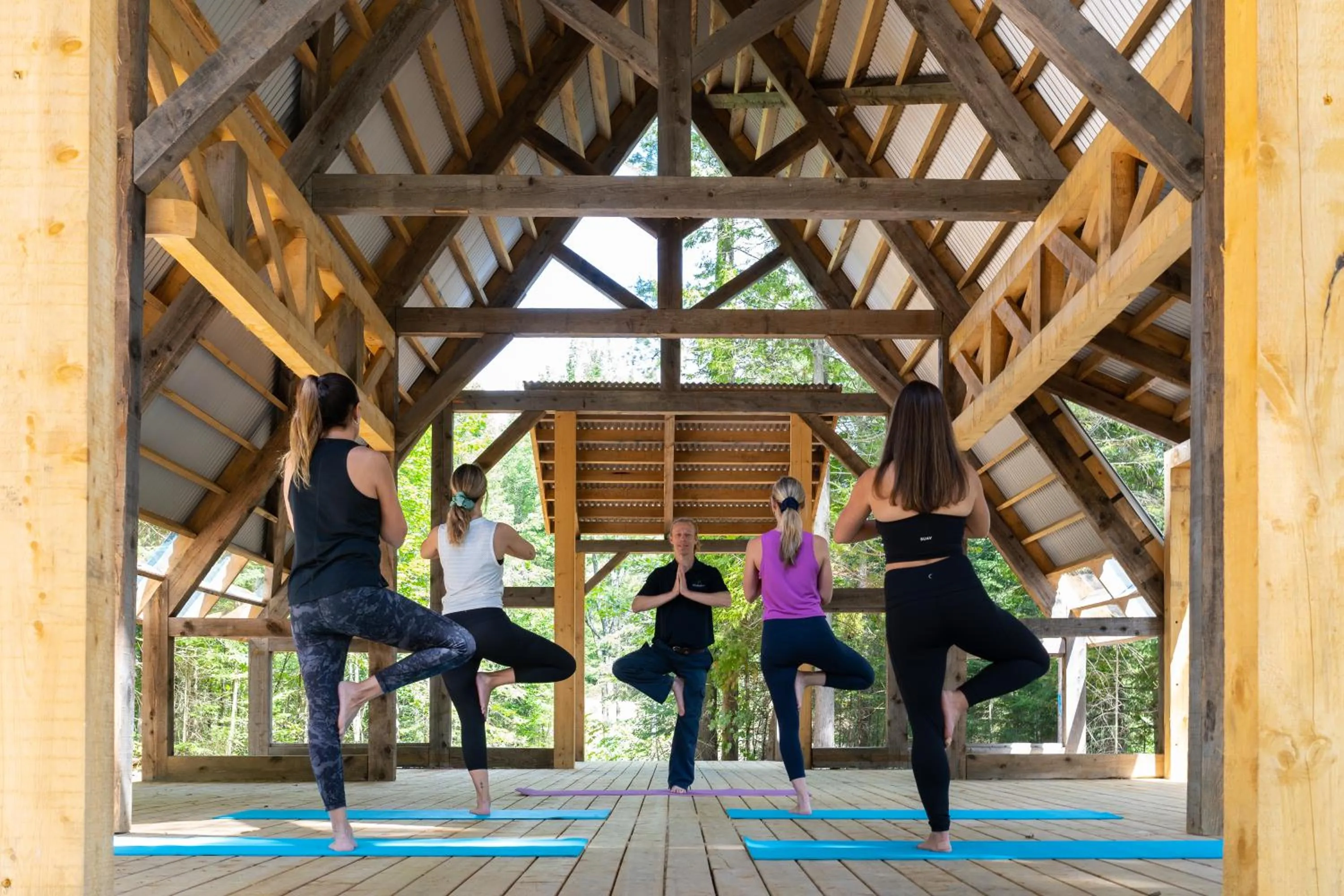 Day in Le Baluchon Éco-villégiature