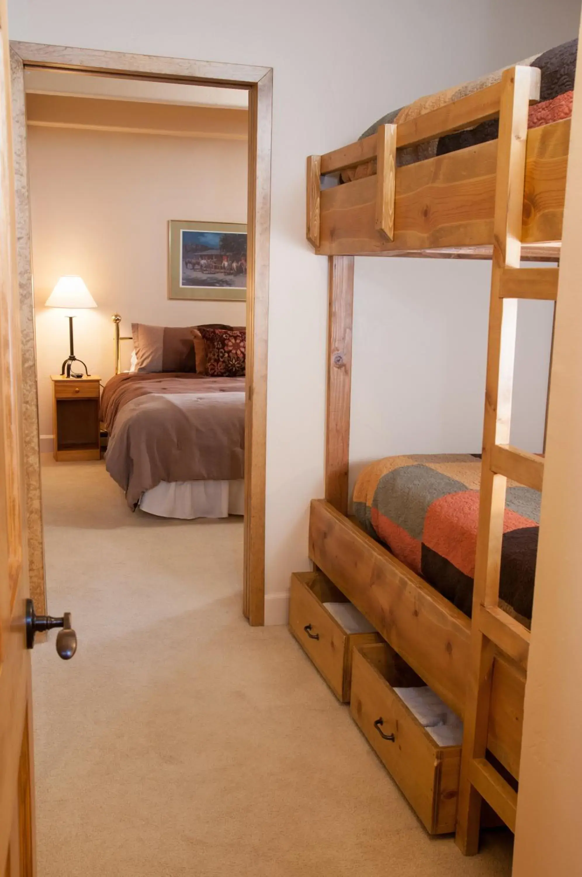 Bedroom, Bed in Antlers at Vail Resort Bedroom, Bed in Antlers at Vail Resort
