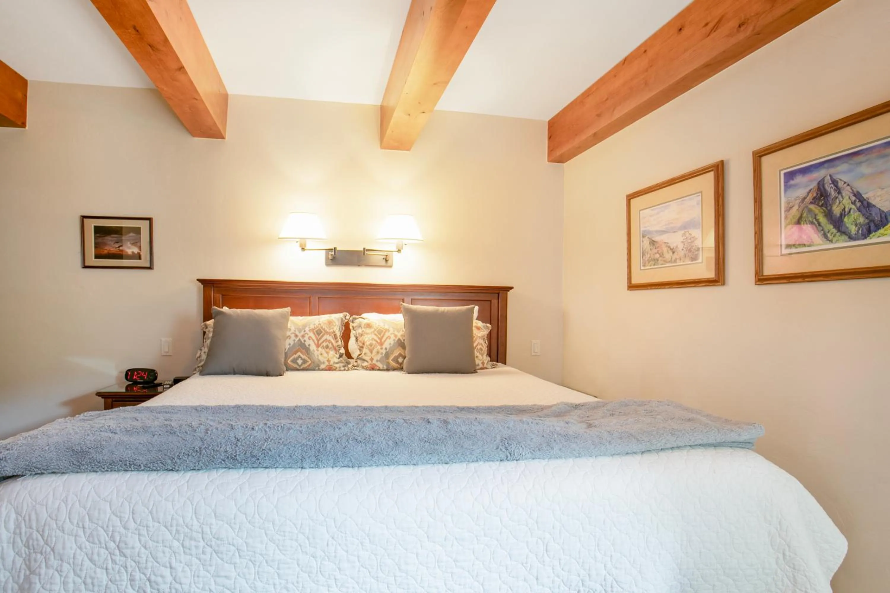 Bed in Antlers at Vail Resort