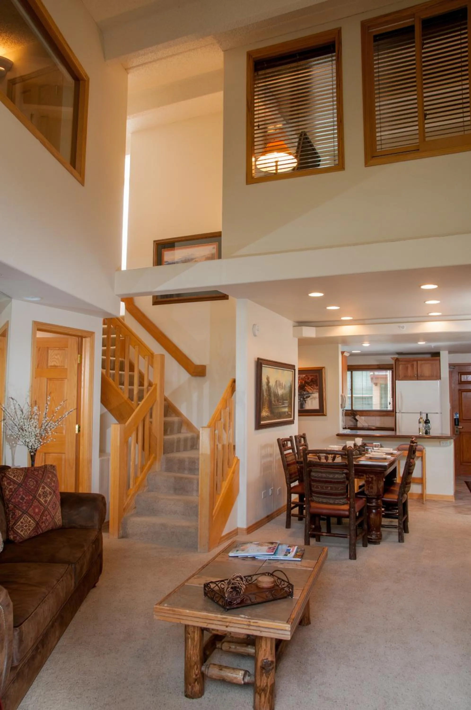 Living room in Antlers at Vail Resort