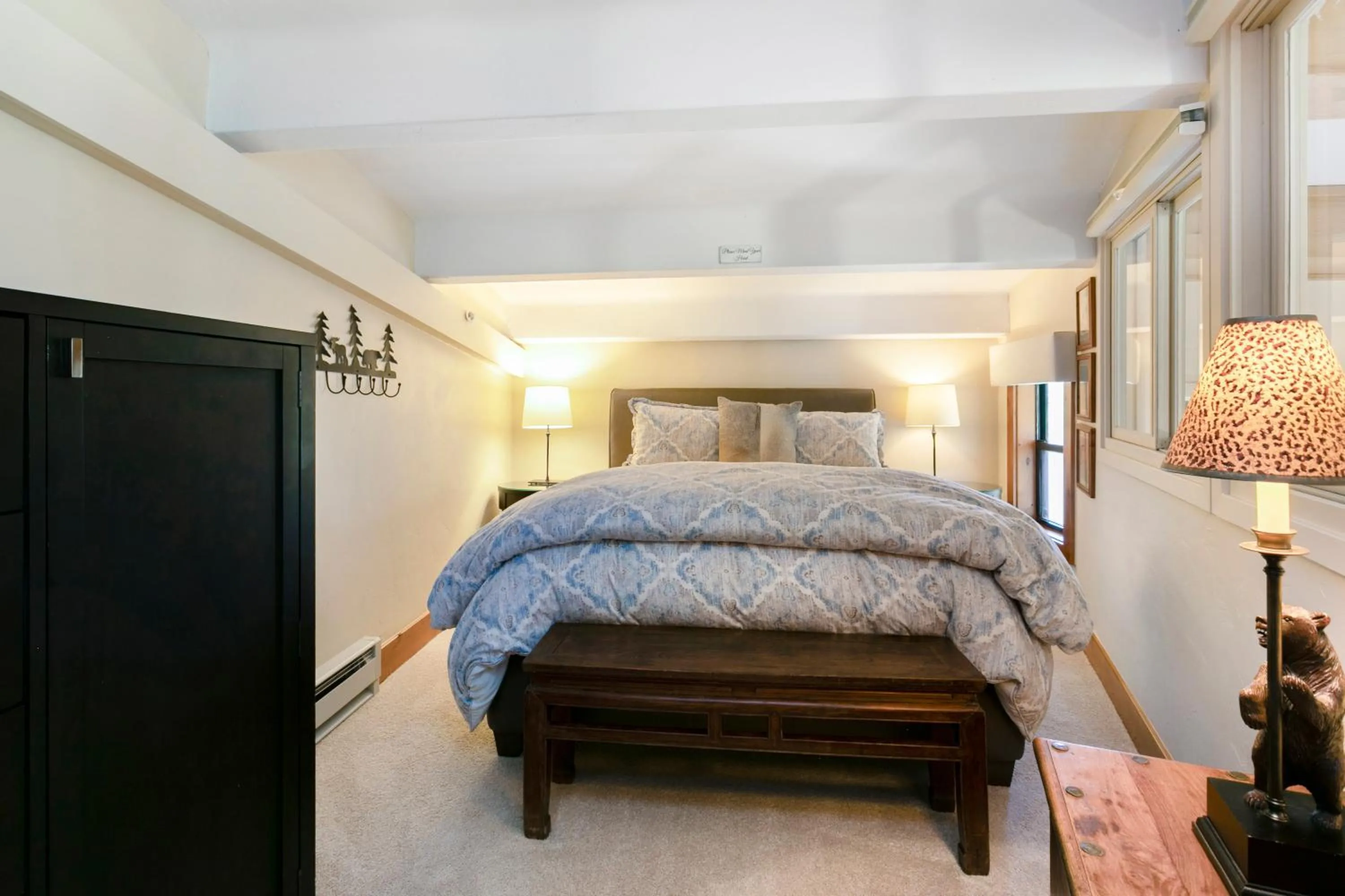 Bed in Antlers at Vail Resort