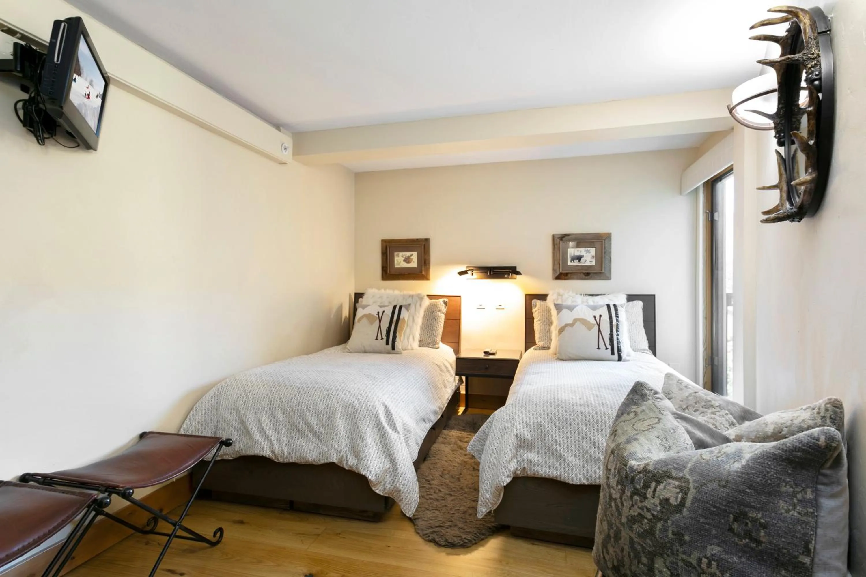 Bed in Antlers at Vail Resort