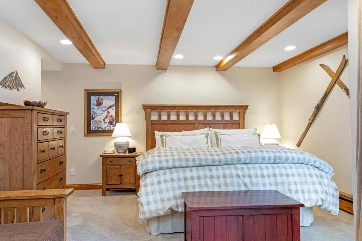 Bed in Antlers at Vail Resort