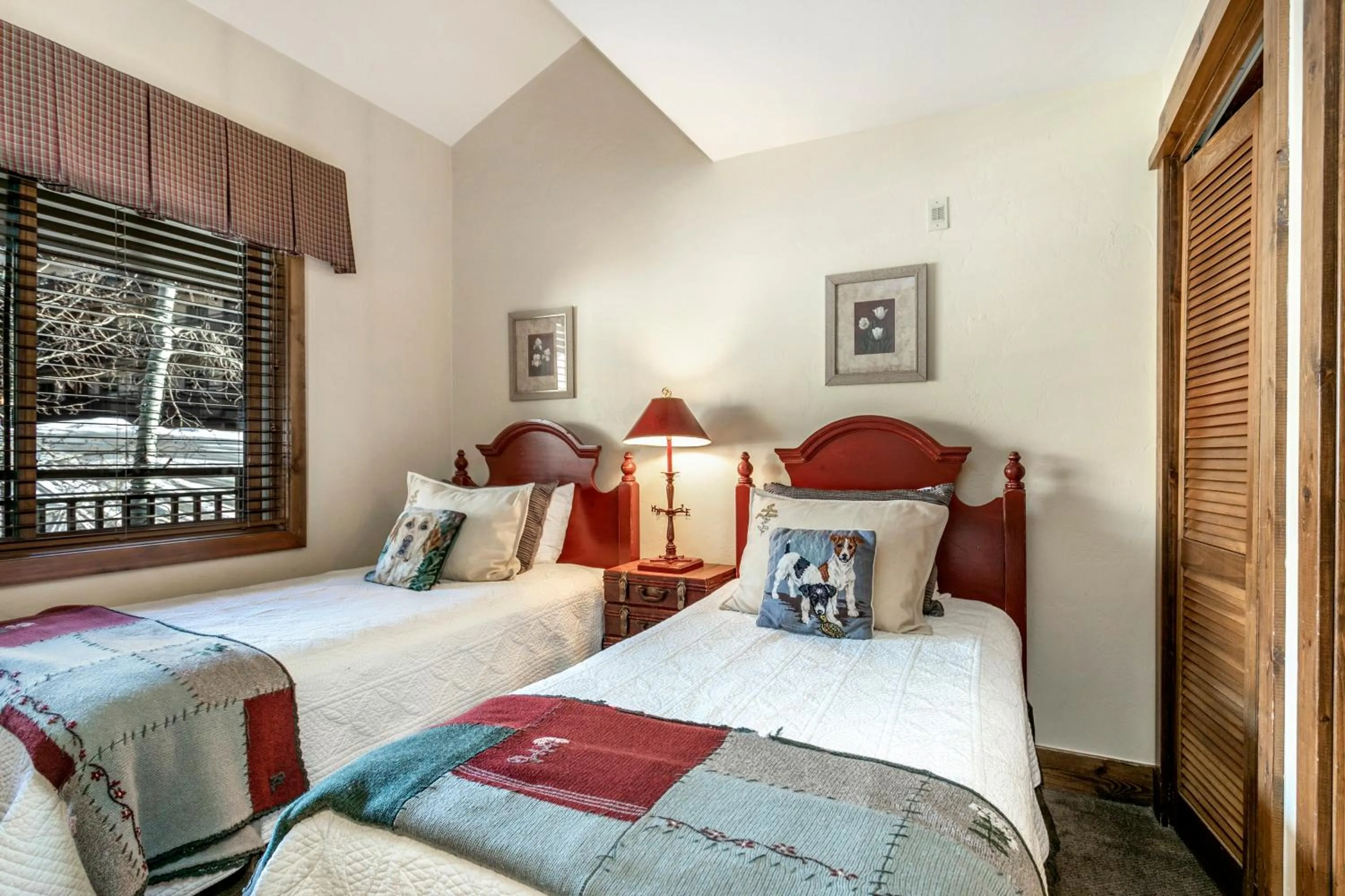 Bed in Antlers at Vail Resort