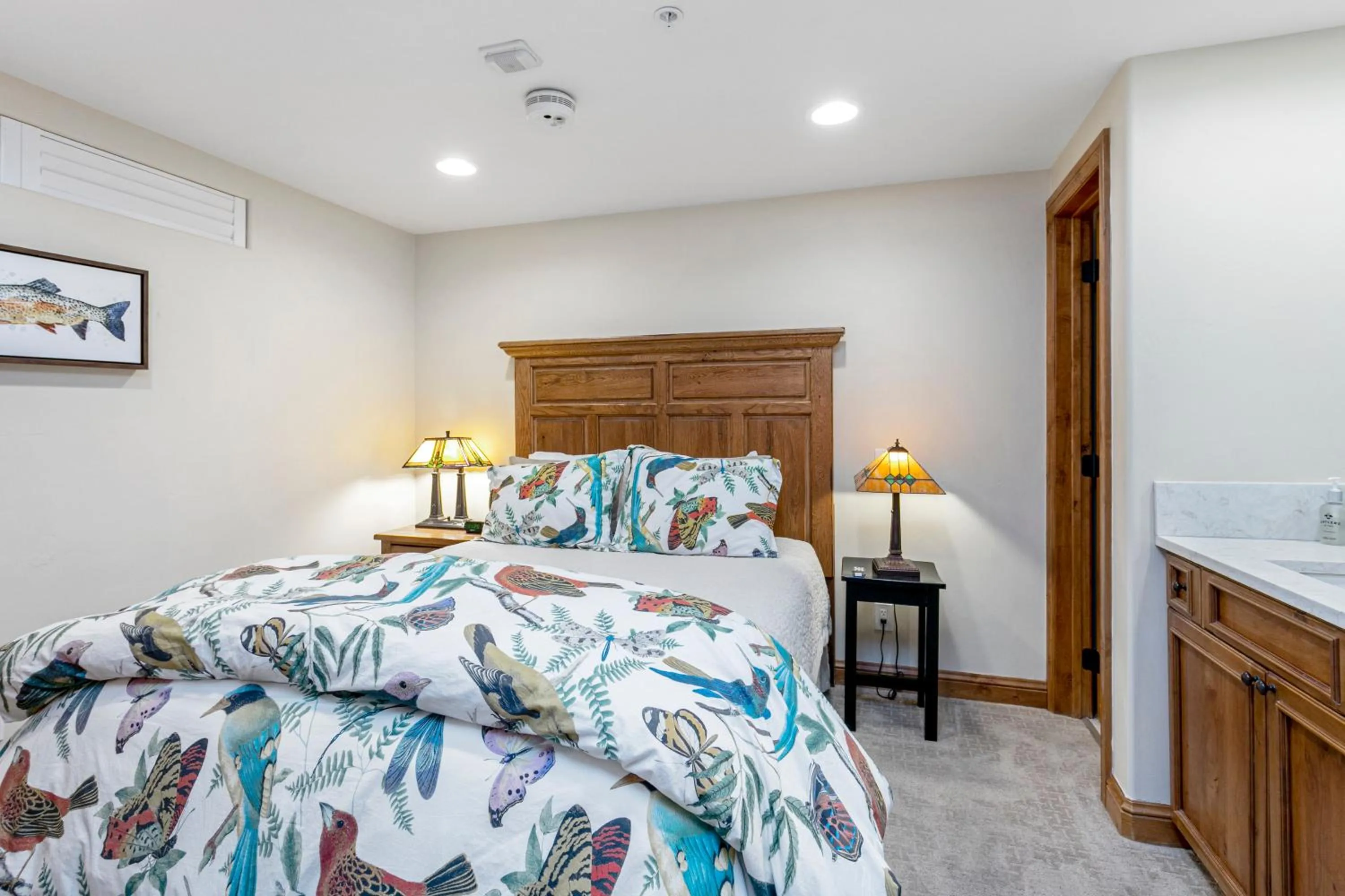 Bed in Antlers at Vail Resort