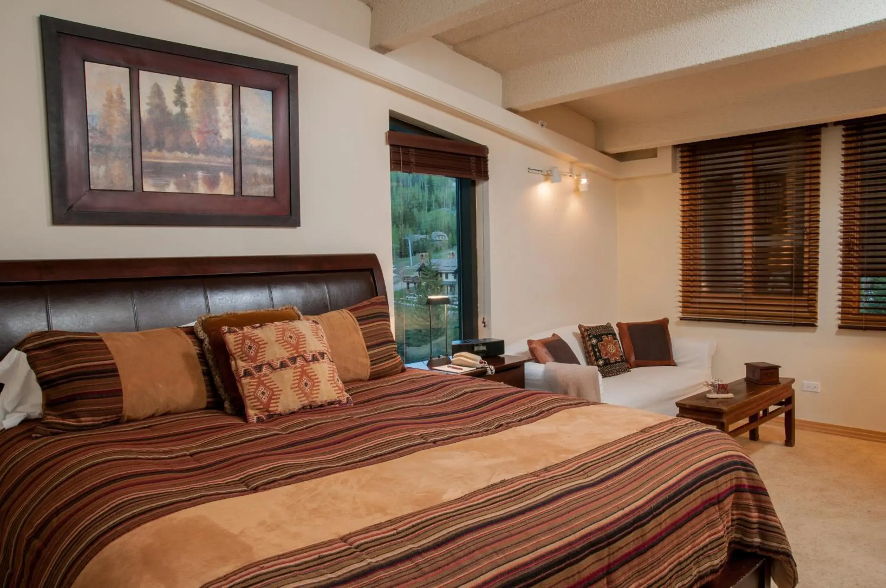Bed in Antlers at Vail Resort Bed in Antlers at Vail Resort