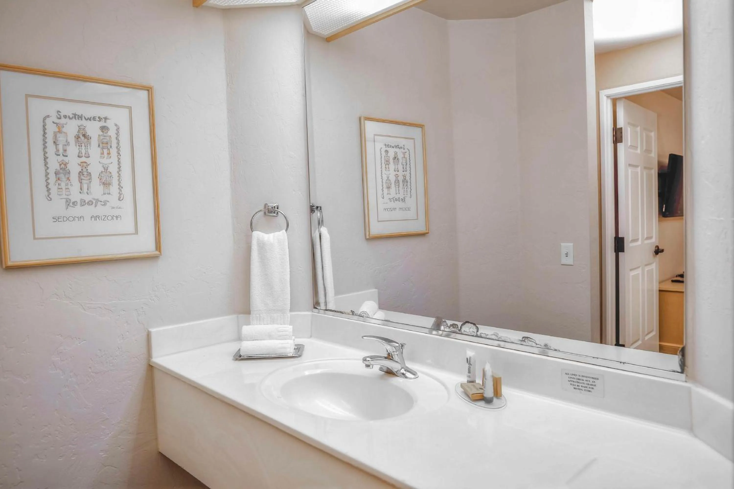 Bathroom in Hilton Vacation Club Varsity Club Tucson