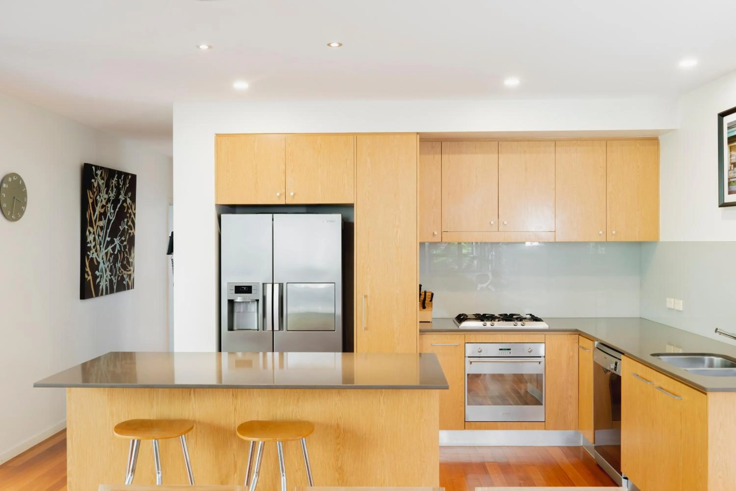 Kitchen or kitchenette in Beach Road Holiday Homes