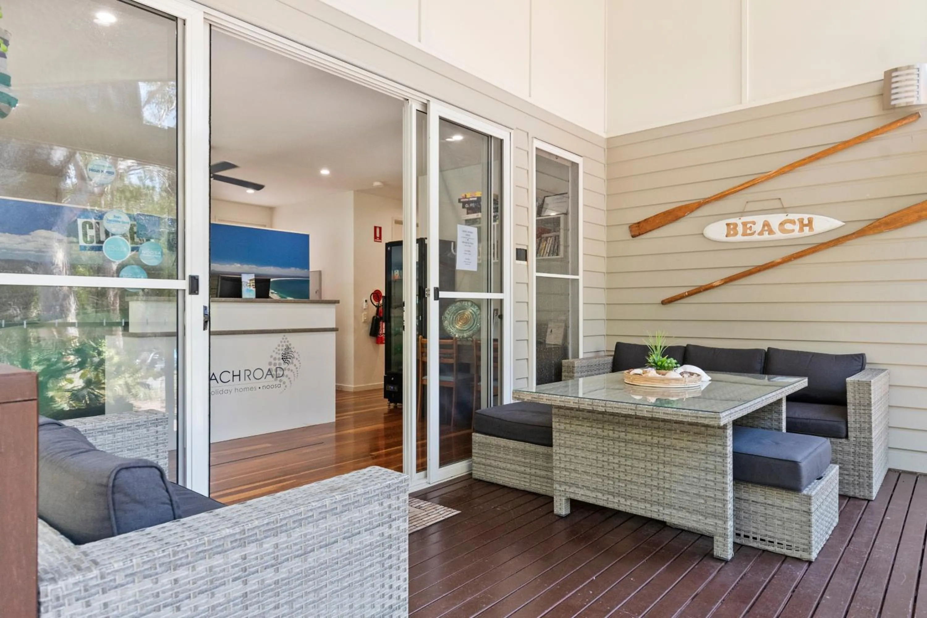 Lobby or reception in Beach Road Holiday Homes