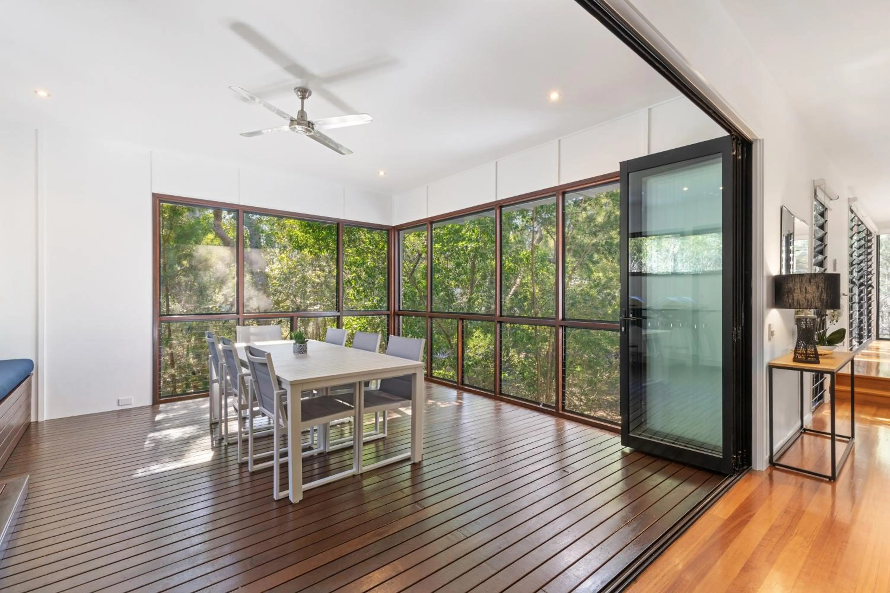 Patio in Beach Road Holiday Homes
