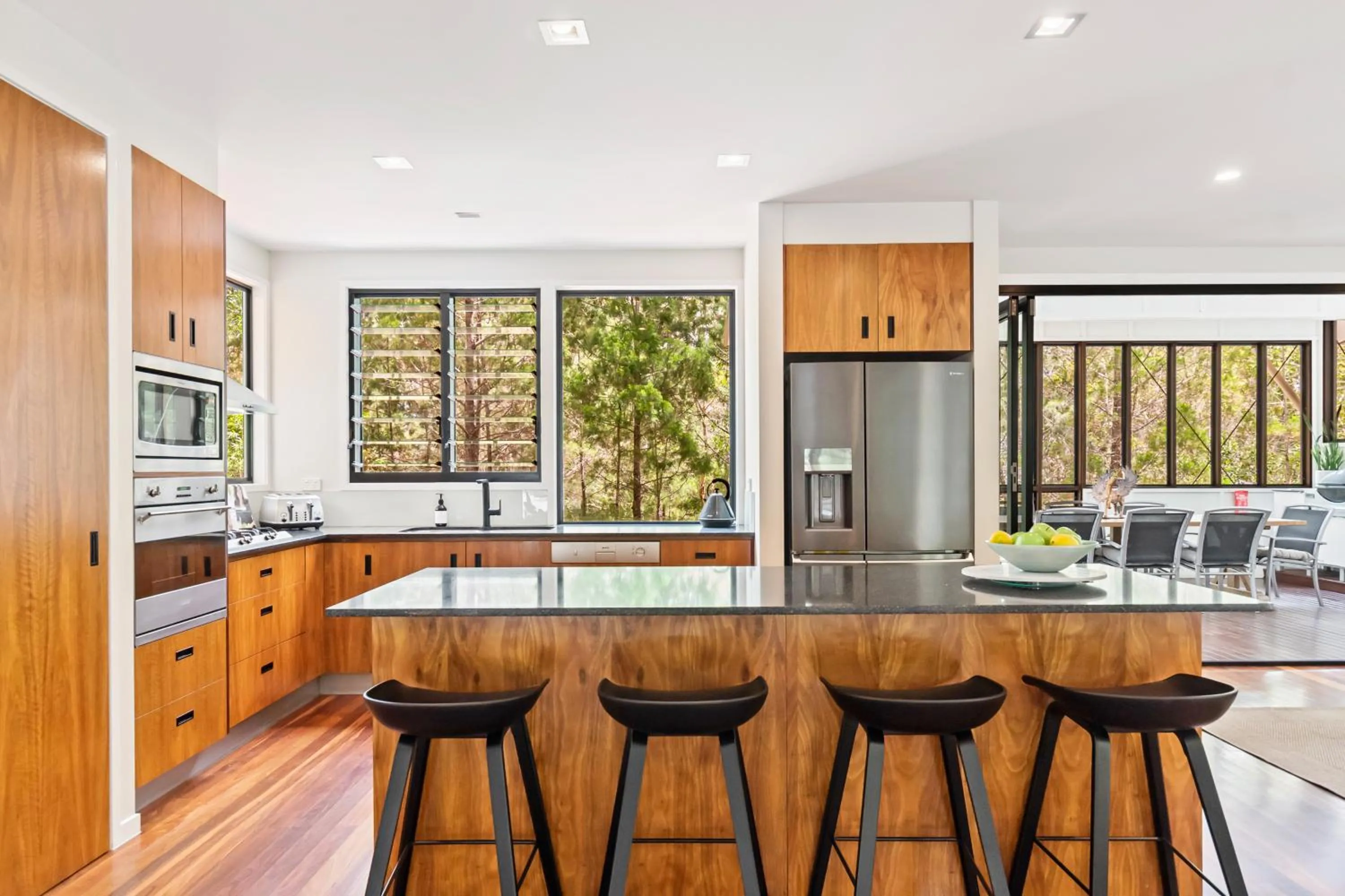 kitchen in Beach Road Holiday Homes