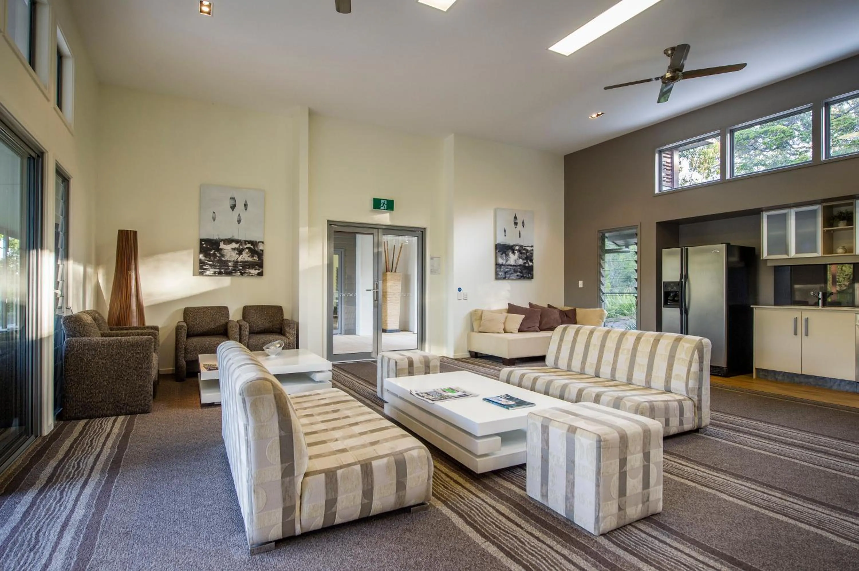 Living room in Beach Road Holiday Homes