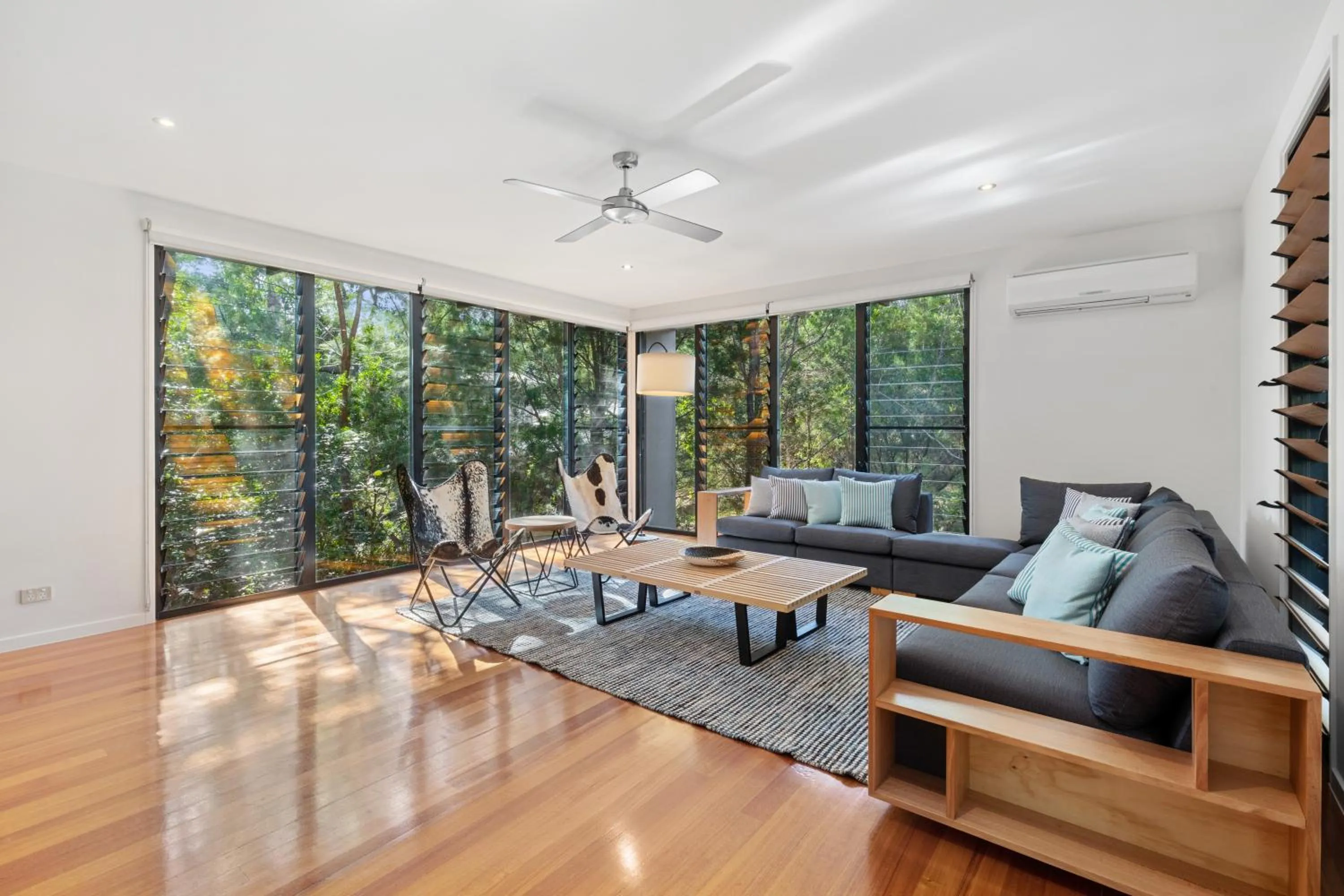 Living room in Beach Road Holiday Homes