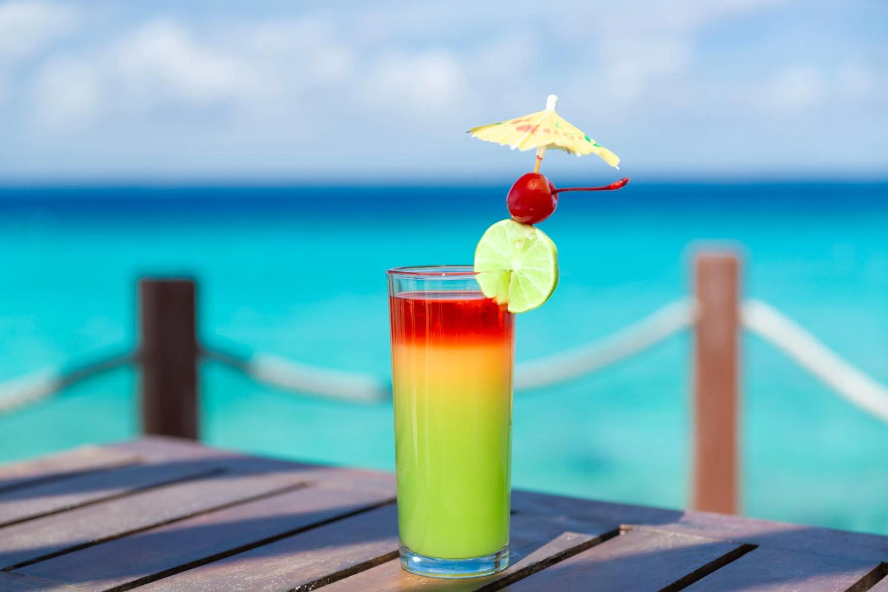 Drinks in Playa Azul Cozumel