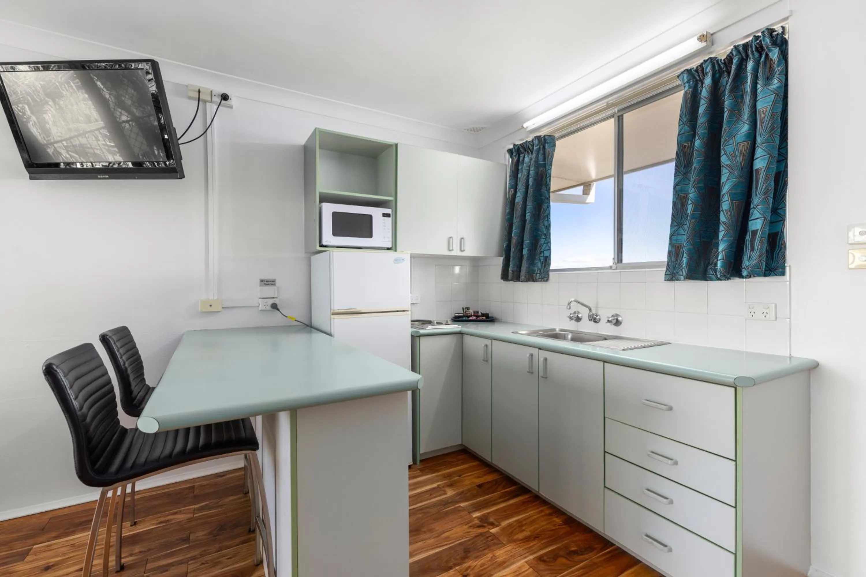 Kitchen or kitchenette in Motel Miramar