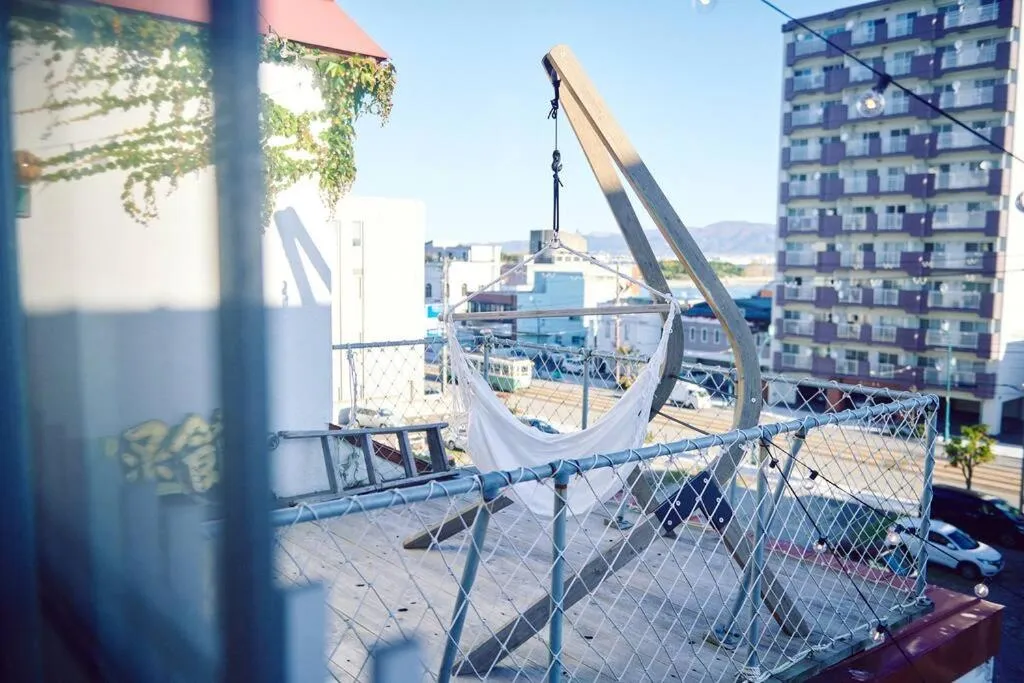 Balcony/Terrace in SMALL TOWN HOTEL Hakodate