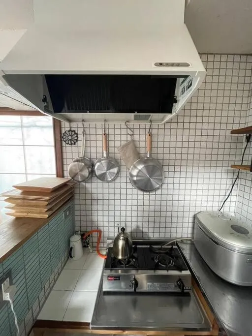 Kitchen or kitchenette in SMALL TOWN HOTEL Hakodate