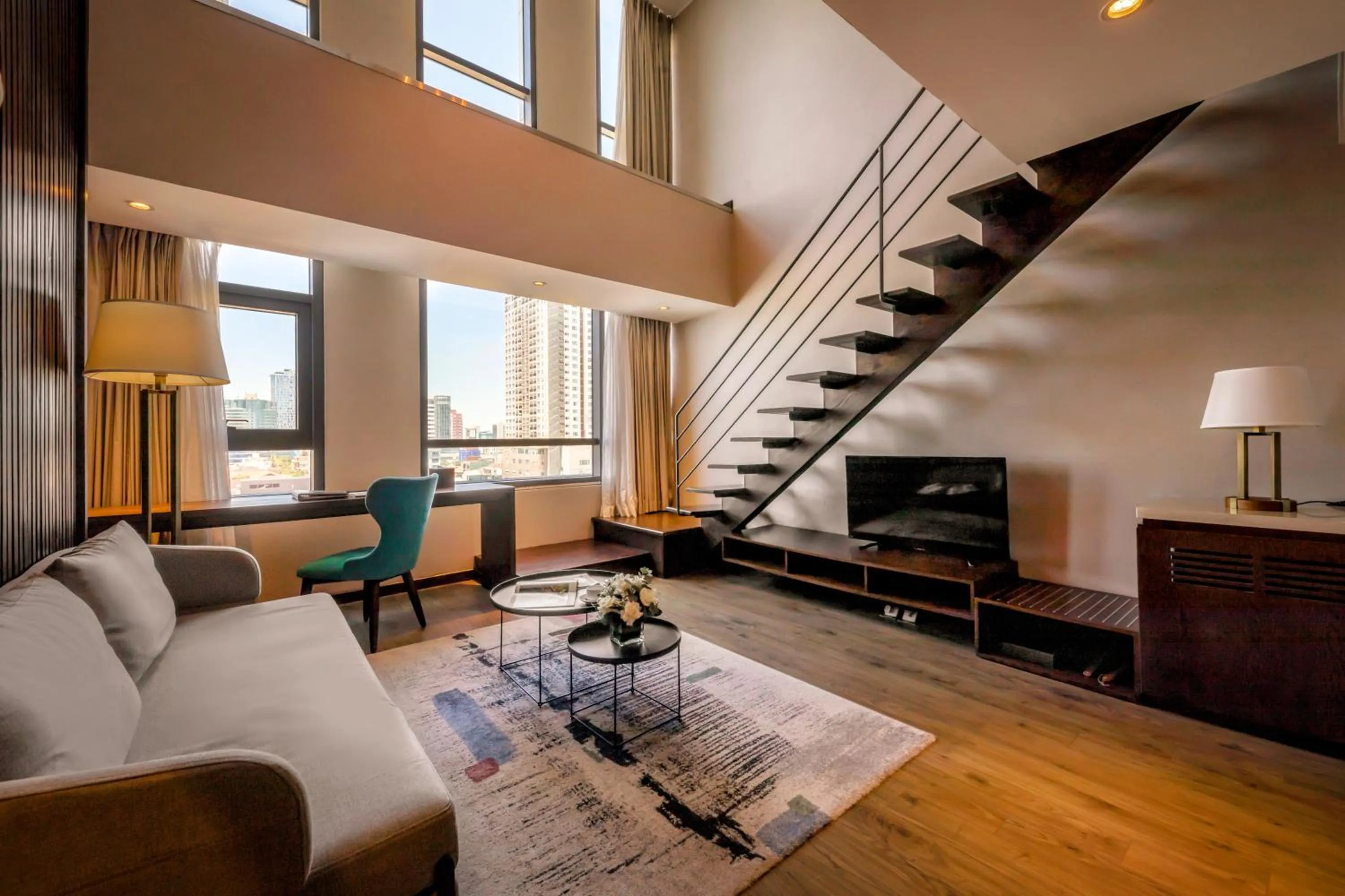 Seating area in New Orient Hotel Da Nang