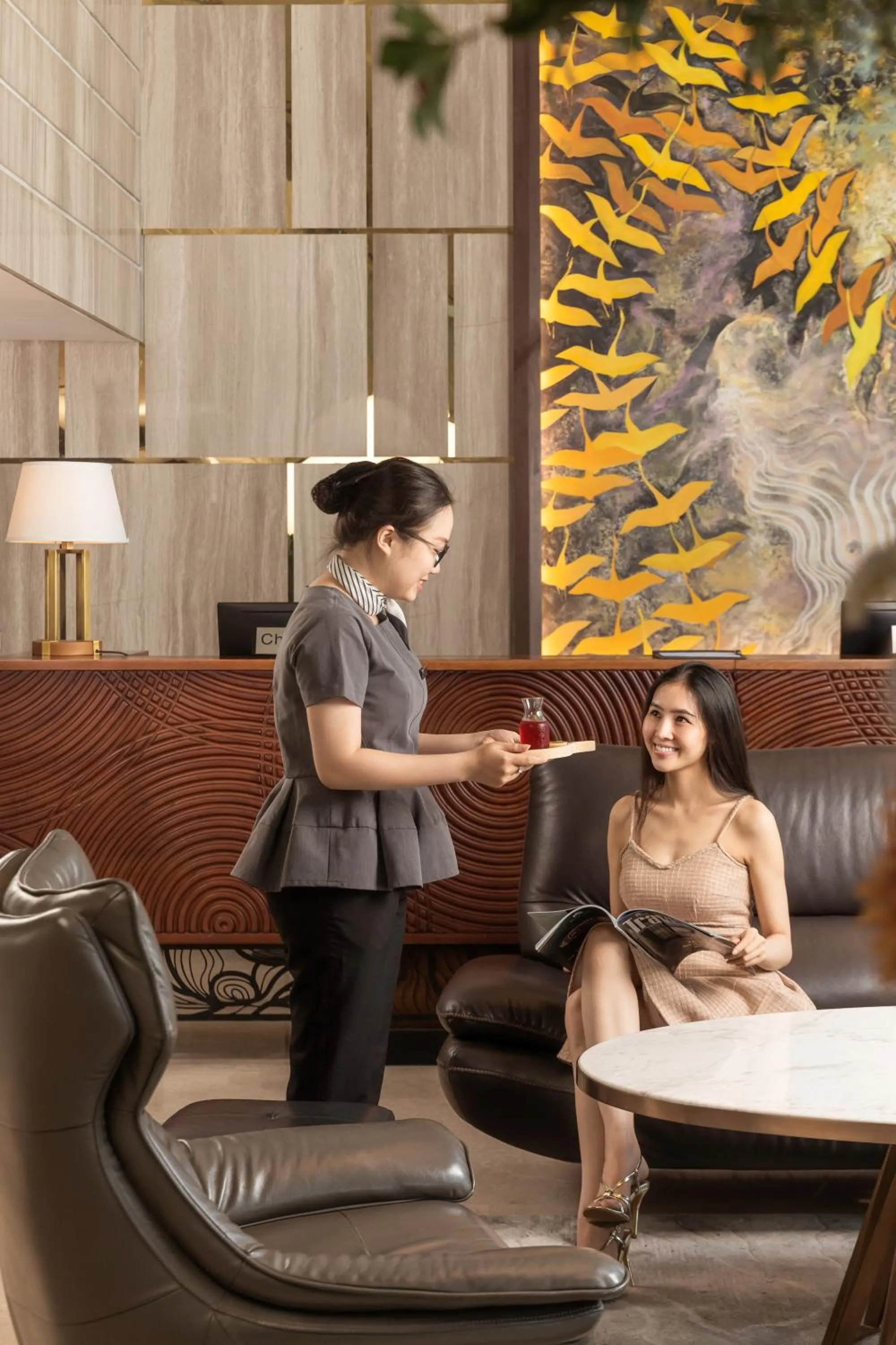 Lobby or reception in New Orient Hotel Da Nang