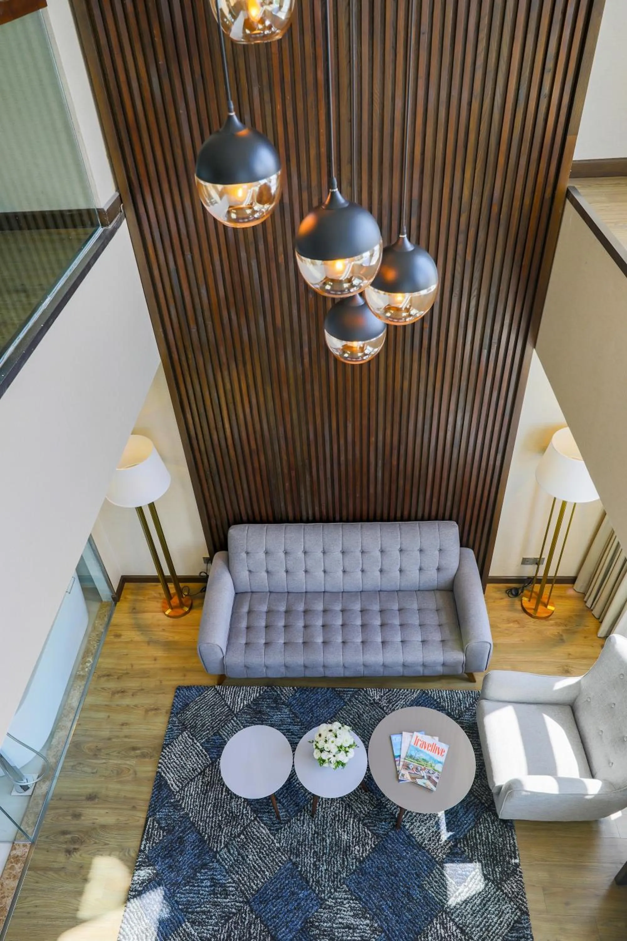 Living room in New Orient Hotel Da Nang