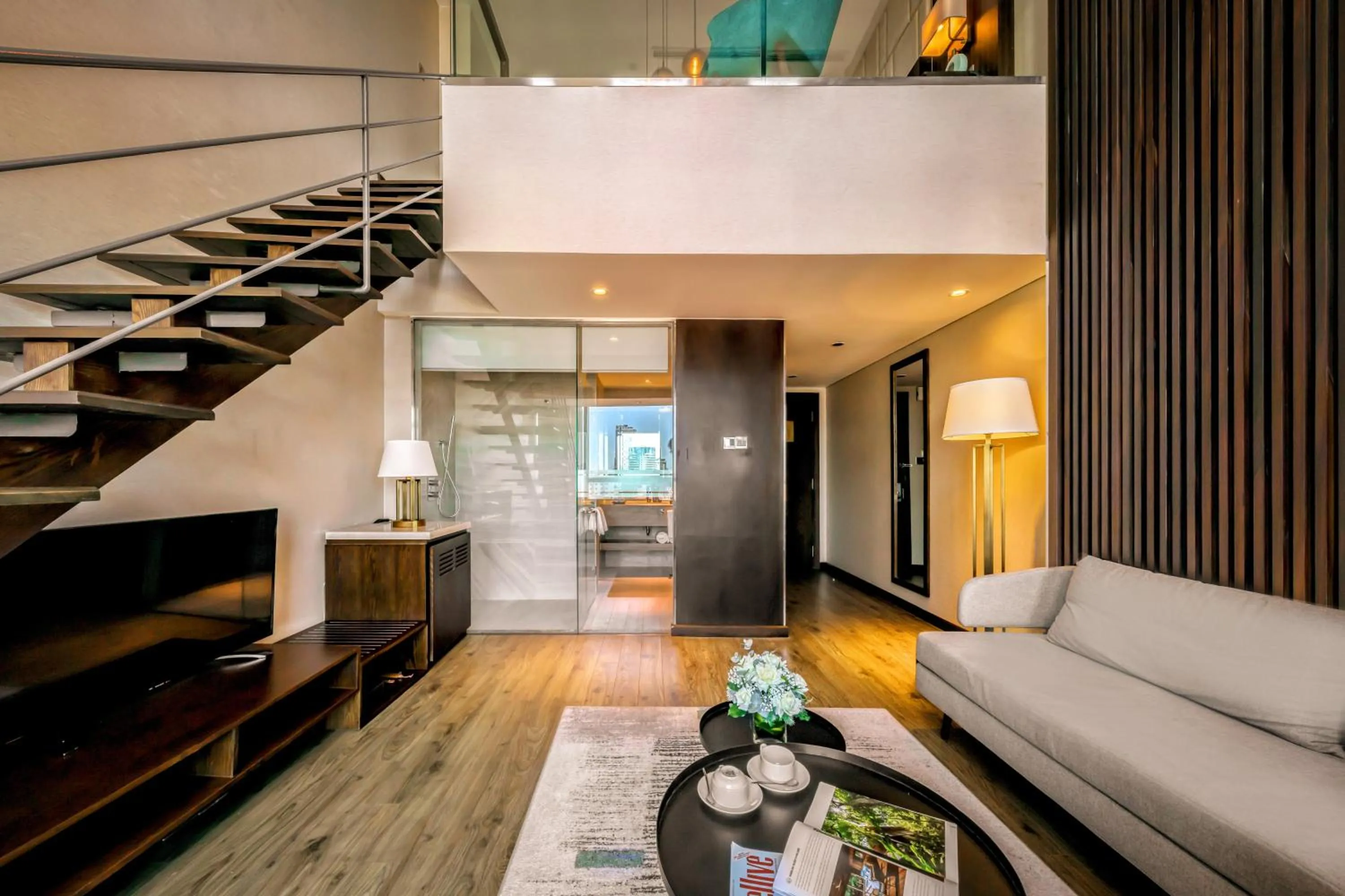 Living room in New Orient Hotel Da Nang