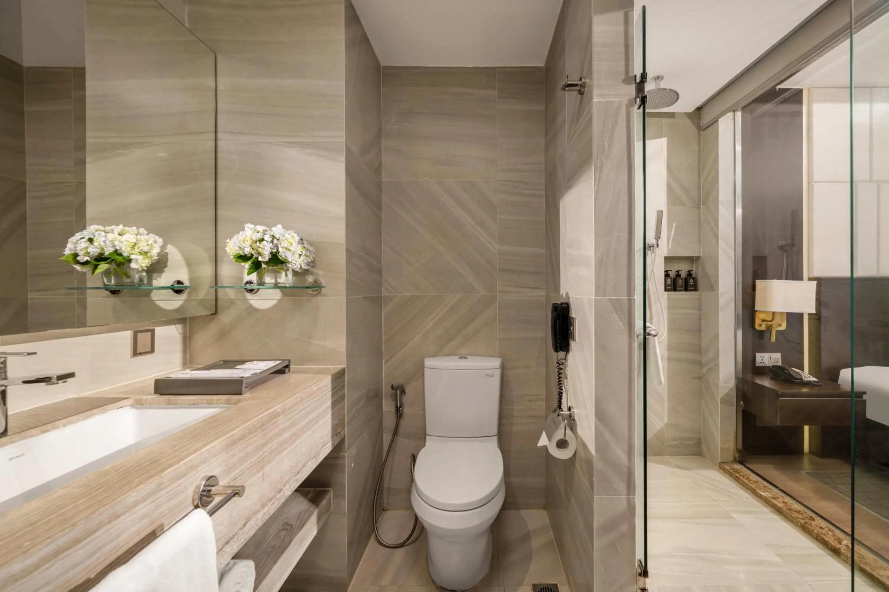 Bathroom in New Orient Hotel Da Nang