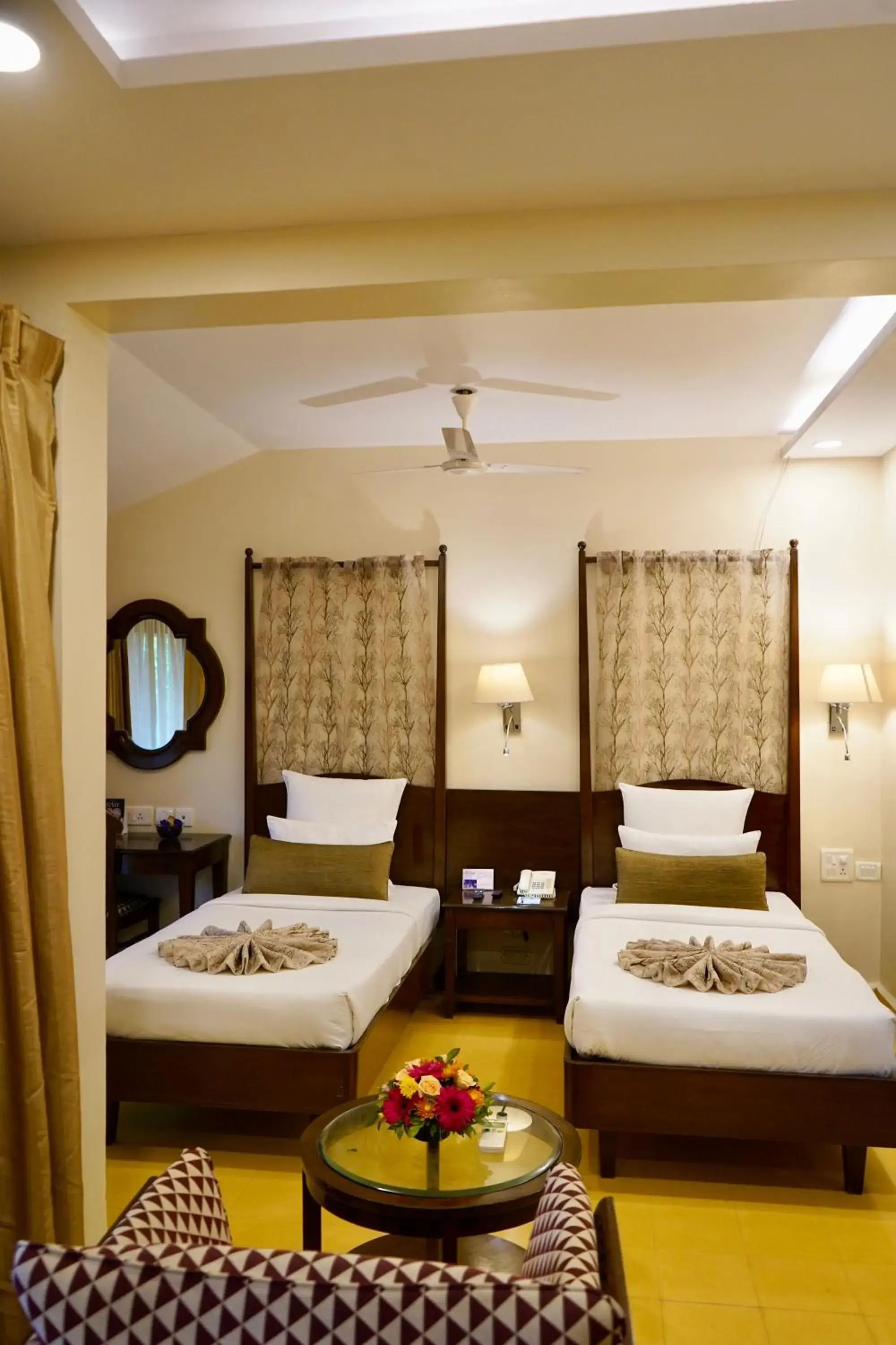 Photo of the whole room, Bed in The Crown Goa Photo of the whole room, Bed in The Crown Goa