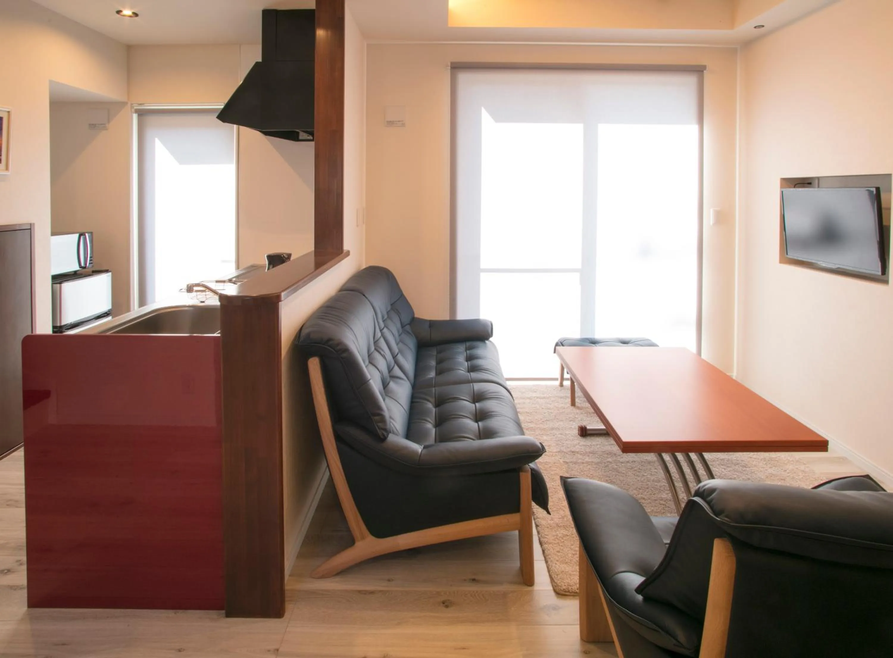 Kitchen or kitchenette in Villa Yushin