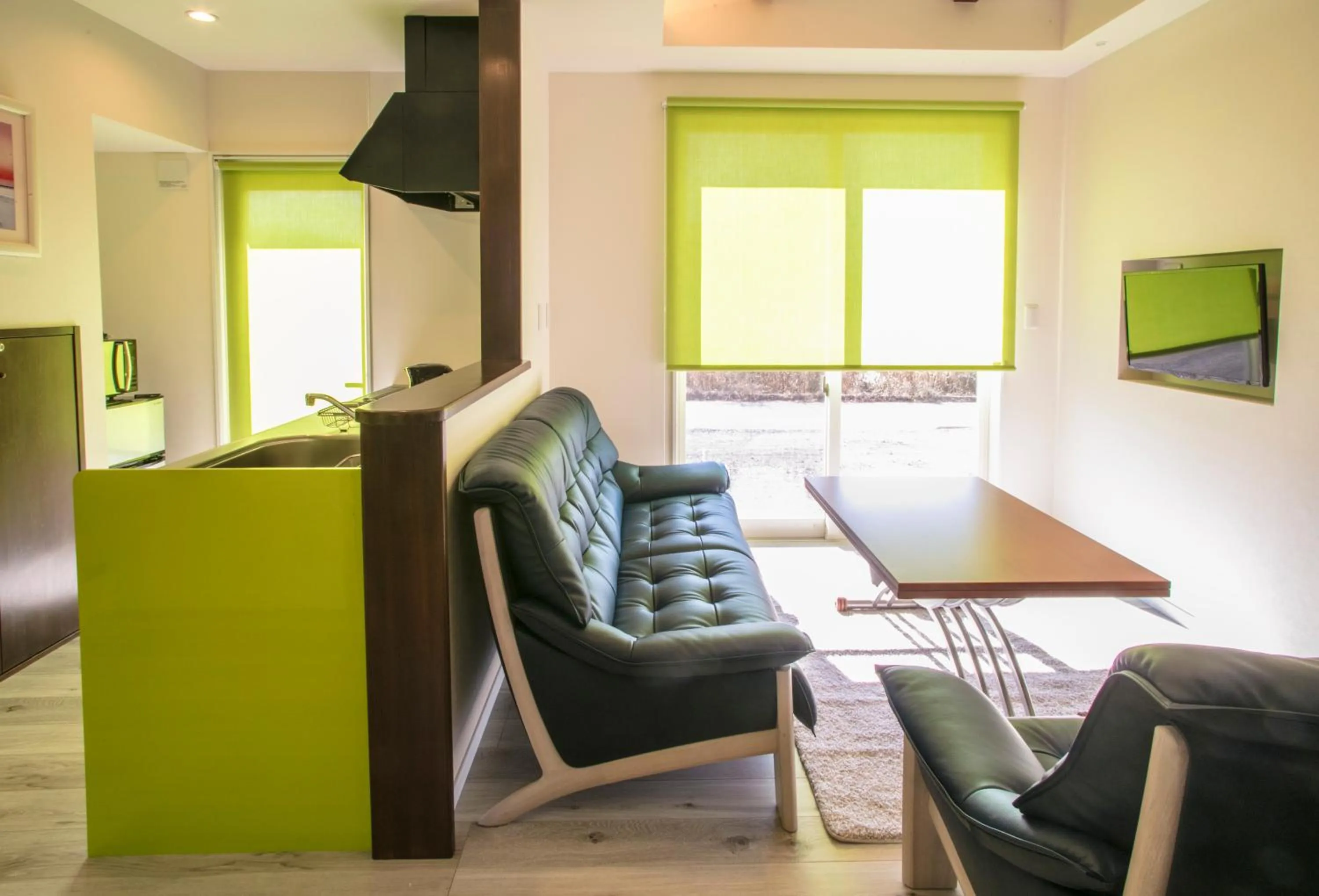 Kitchen or kitchenette in Villa Yushin