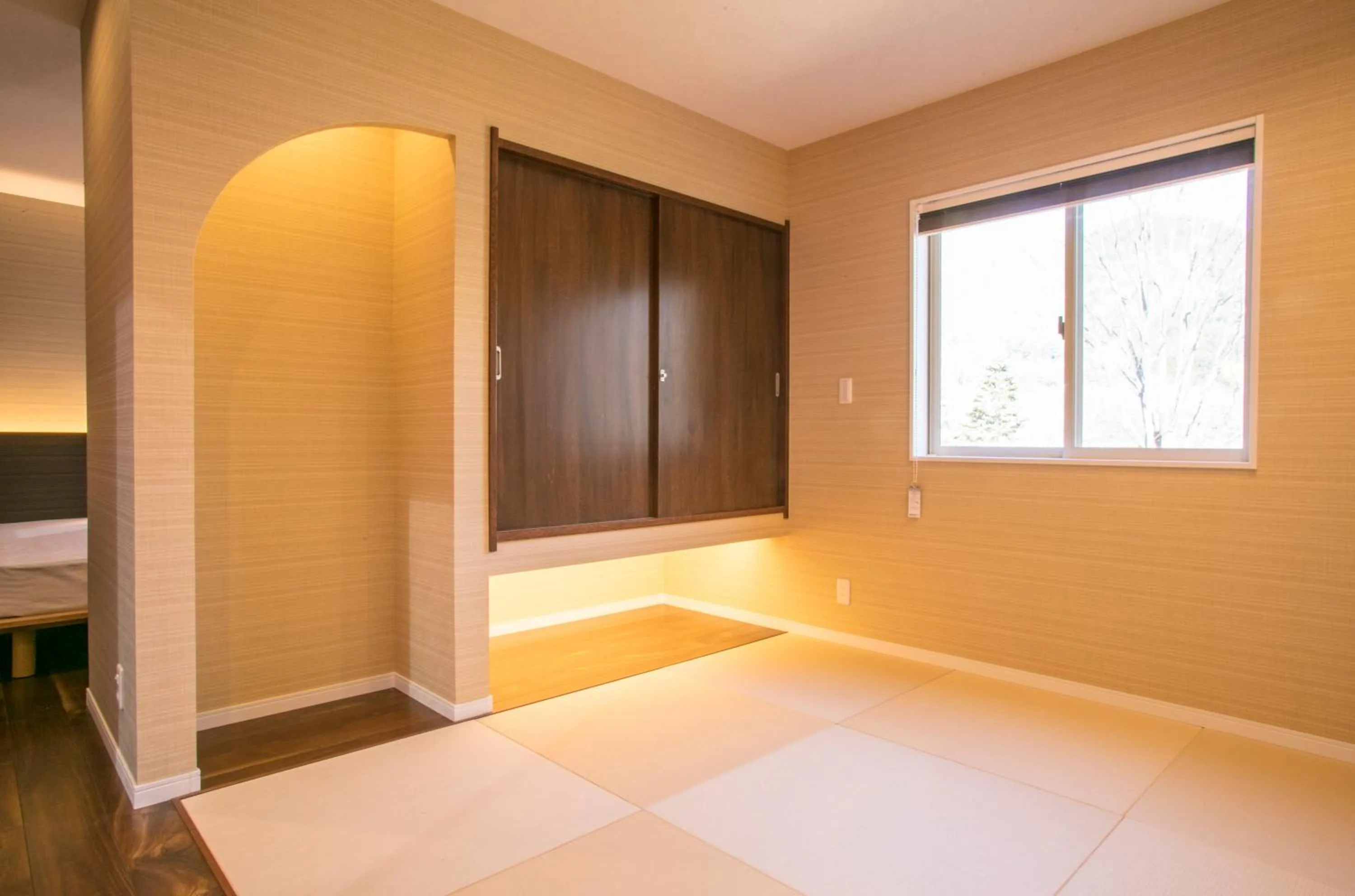 Bedroom, Bed in Villa Yushin