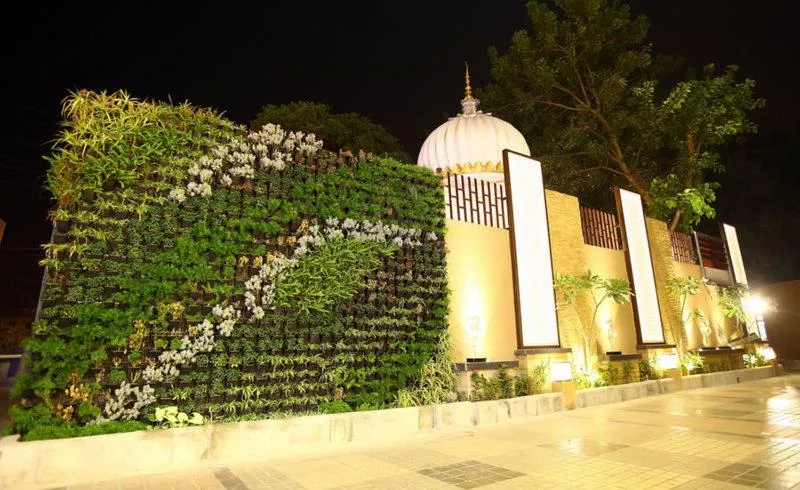 Garden in Regenta Central the Crystal Kanpur,