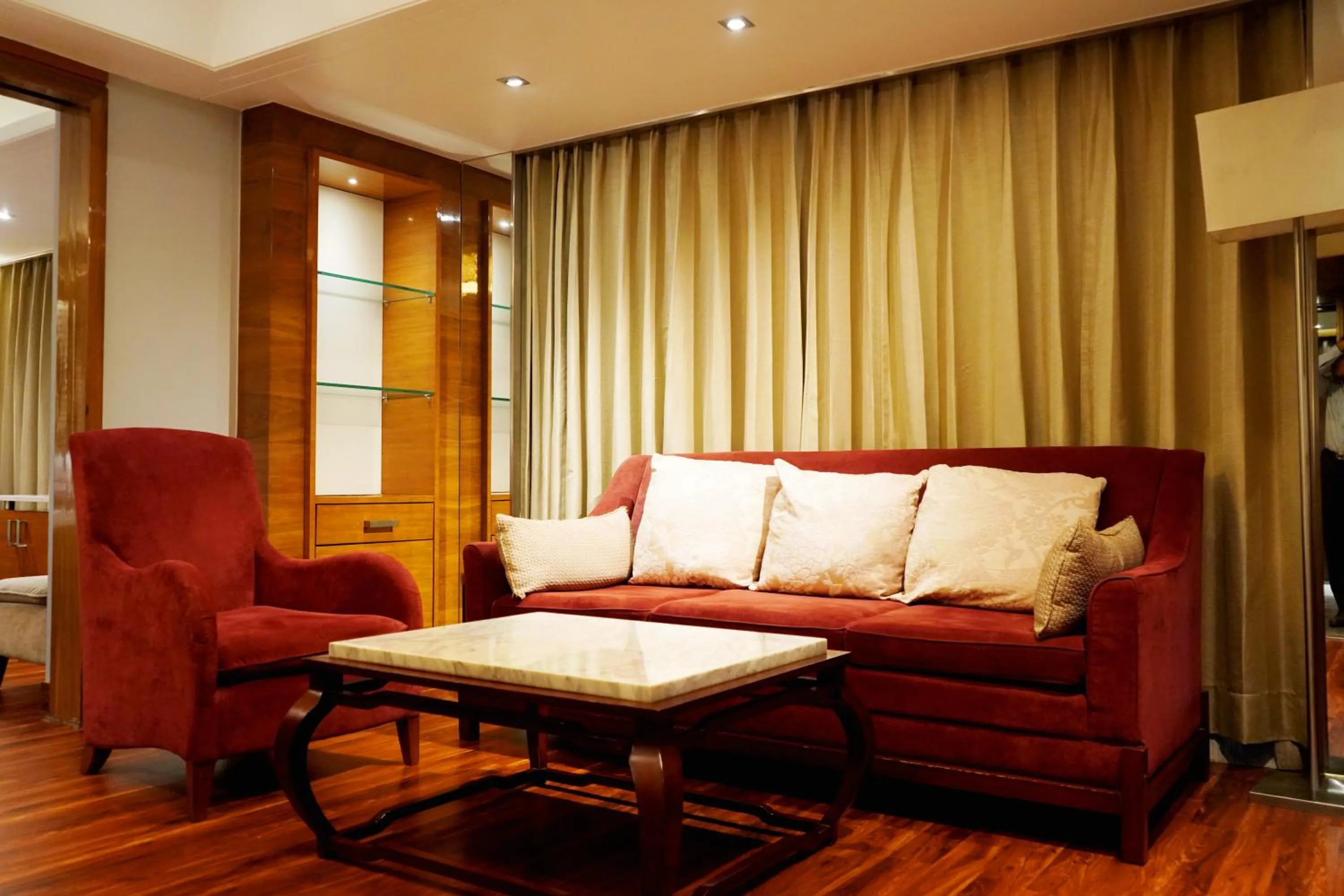 Living room in Regenta Central the Crystal Kanpur,