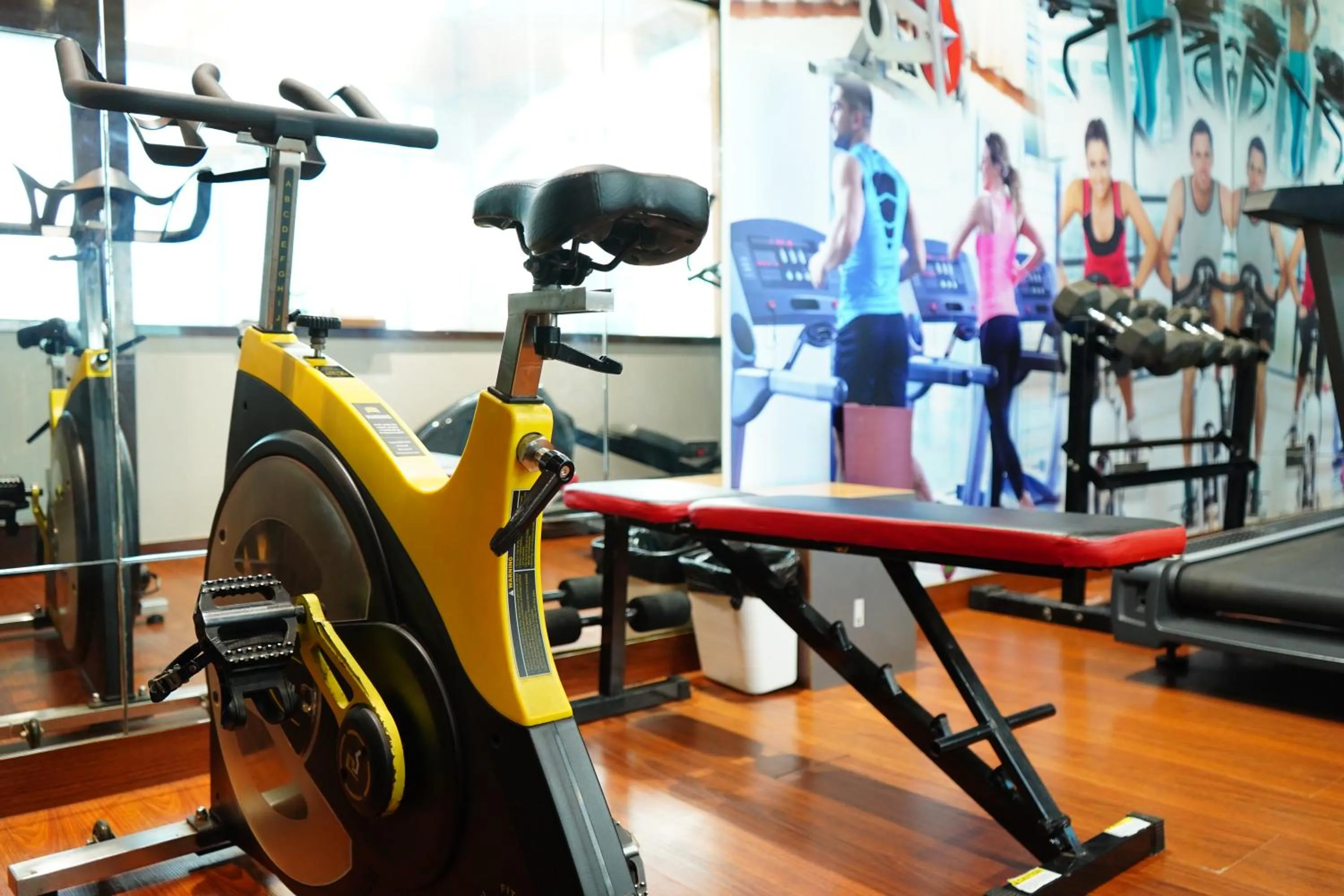 Fitness centre/facilities in Regenta Central the Crystal Kanpur,