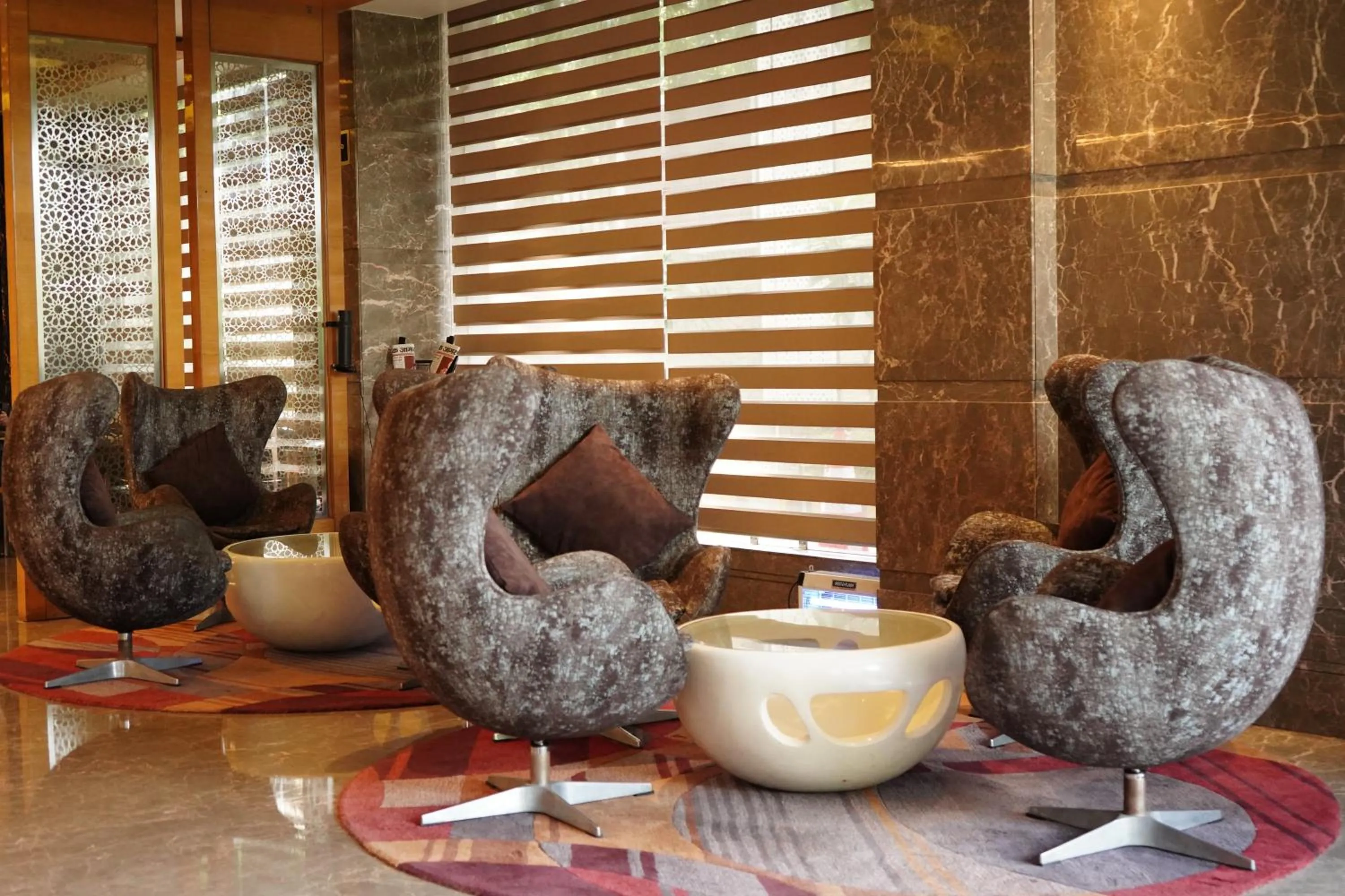 Lobby or reception in Regenta Central the Crystal Kanpur,