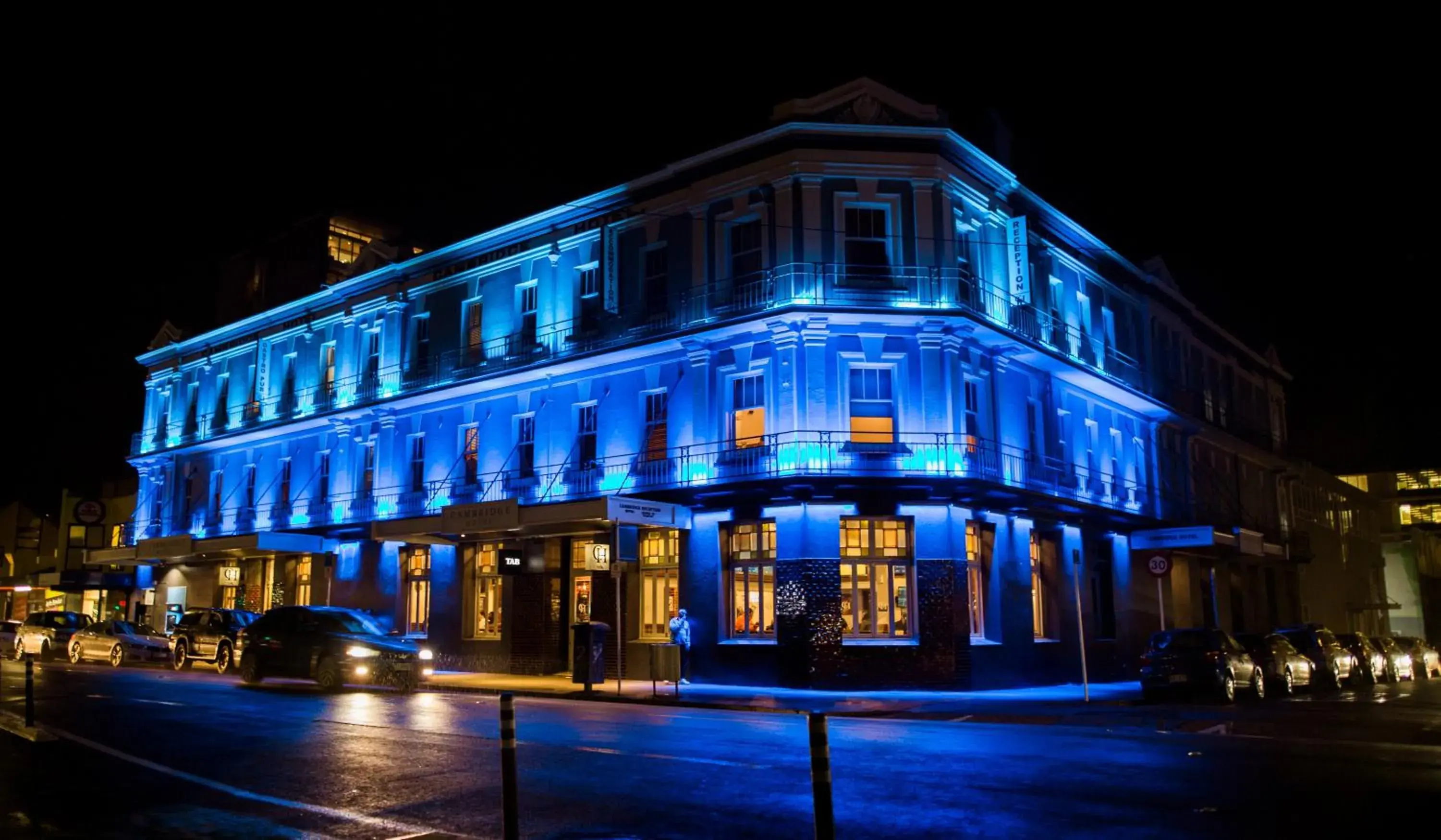 Property building in The Cambridge Hotel & Backpackers Property building in The Cambridge Hotel & Backpackers