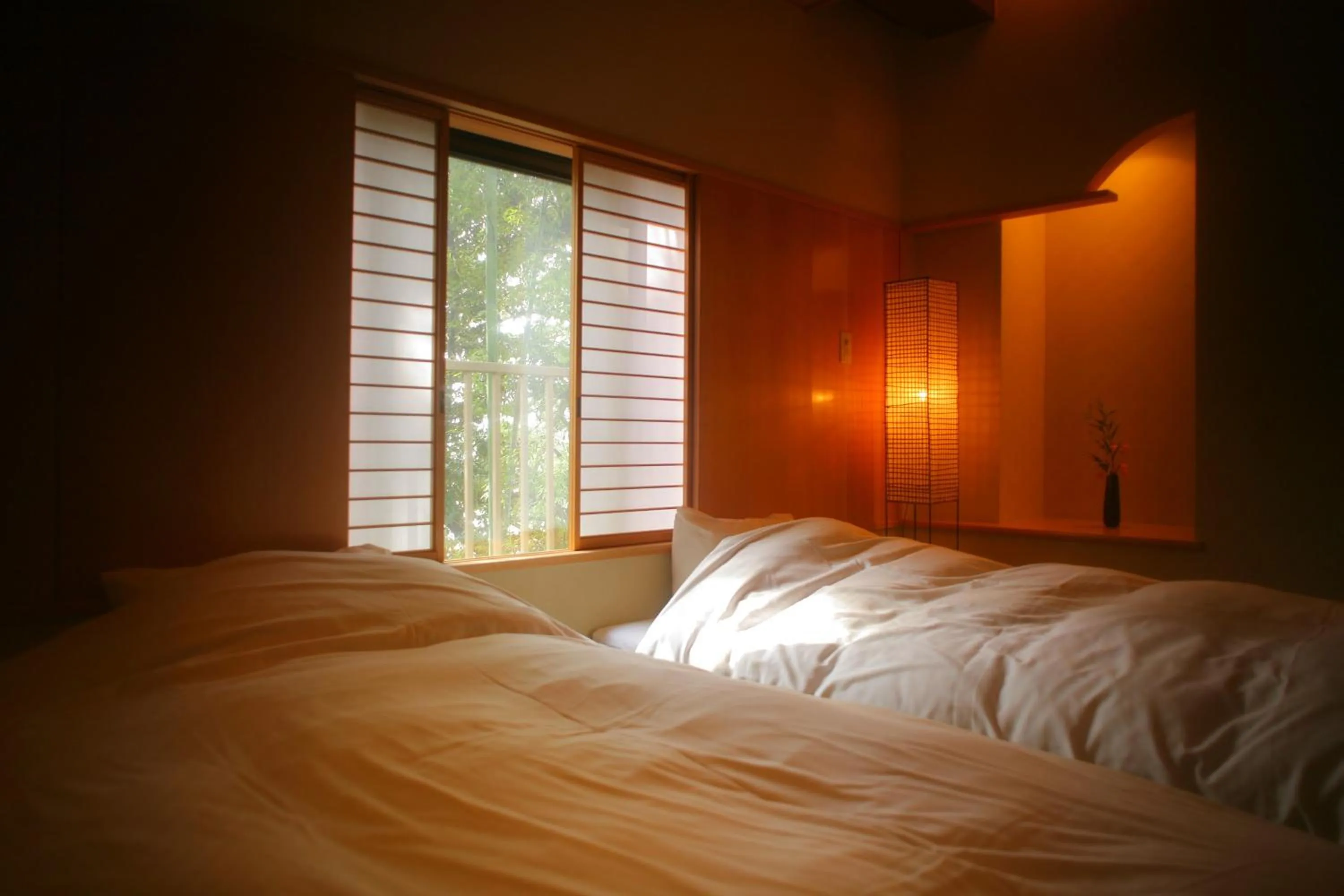 Bed in Yoshidaya Sannoukaku