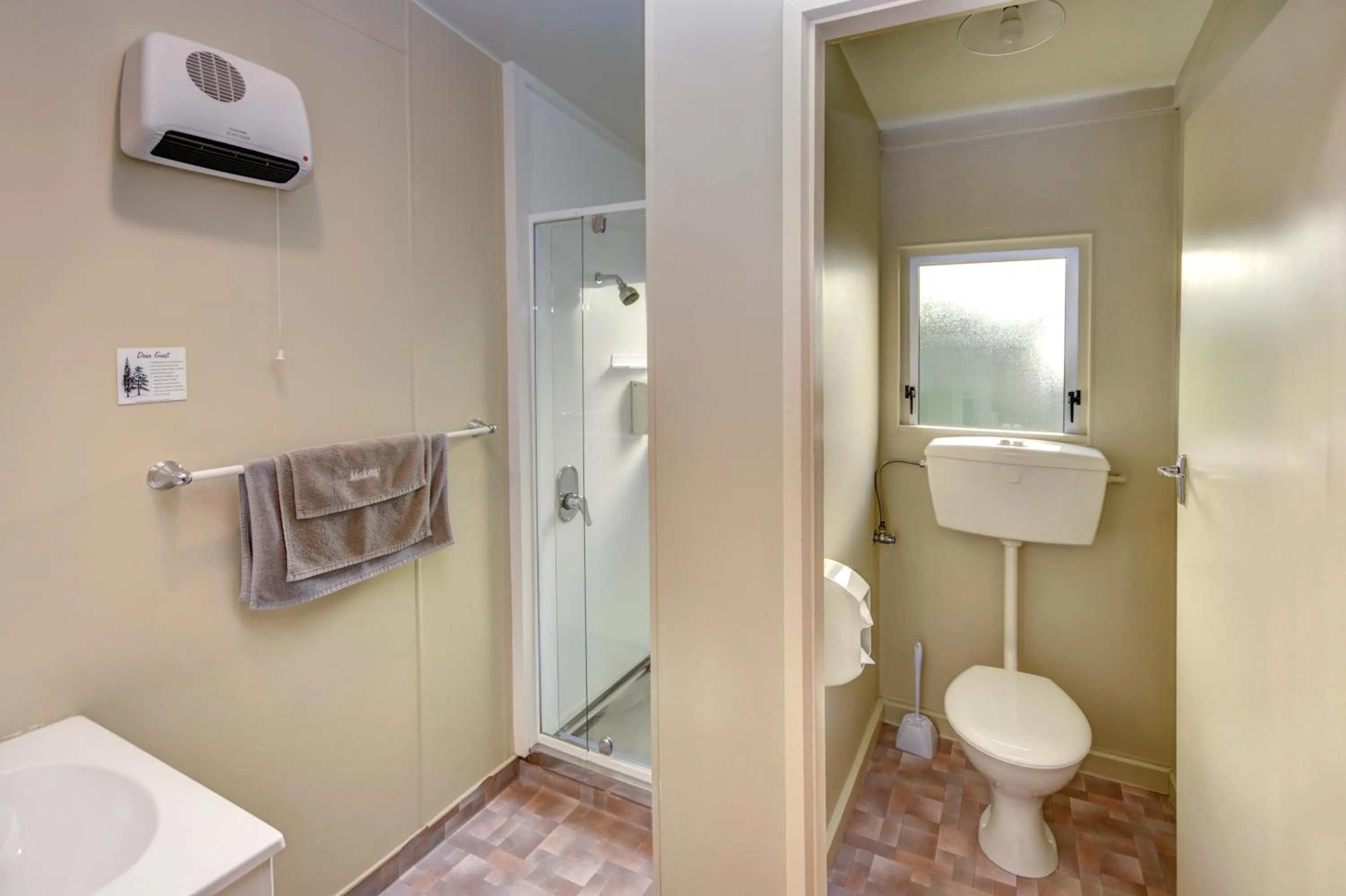 Bathroom in Garden Motel