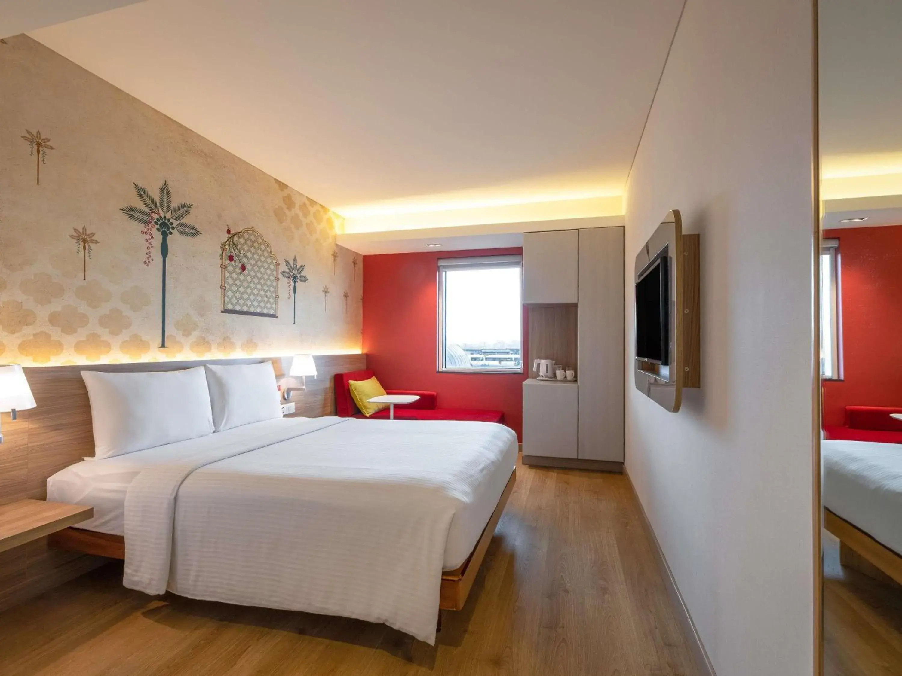 Bedroom, Bed in ibis Mumbai Airport - An Accor Brand Bedroom, Bed in ibis Mumbai Airport - An Accor Brand