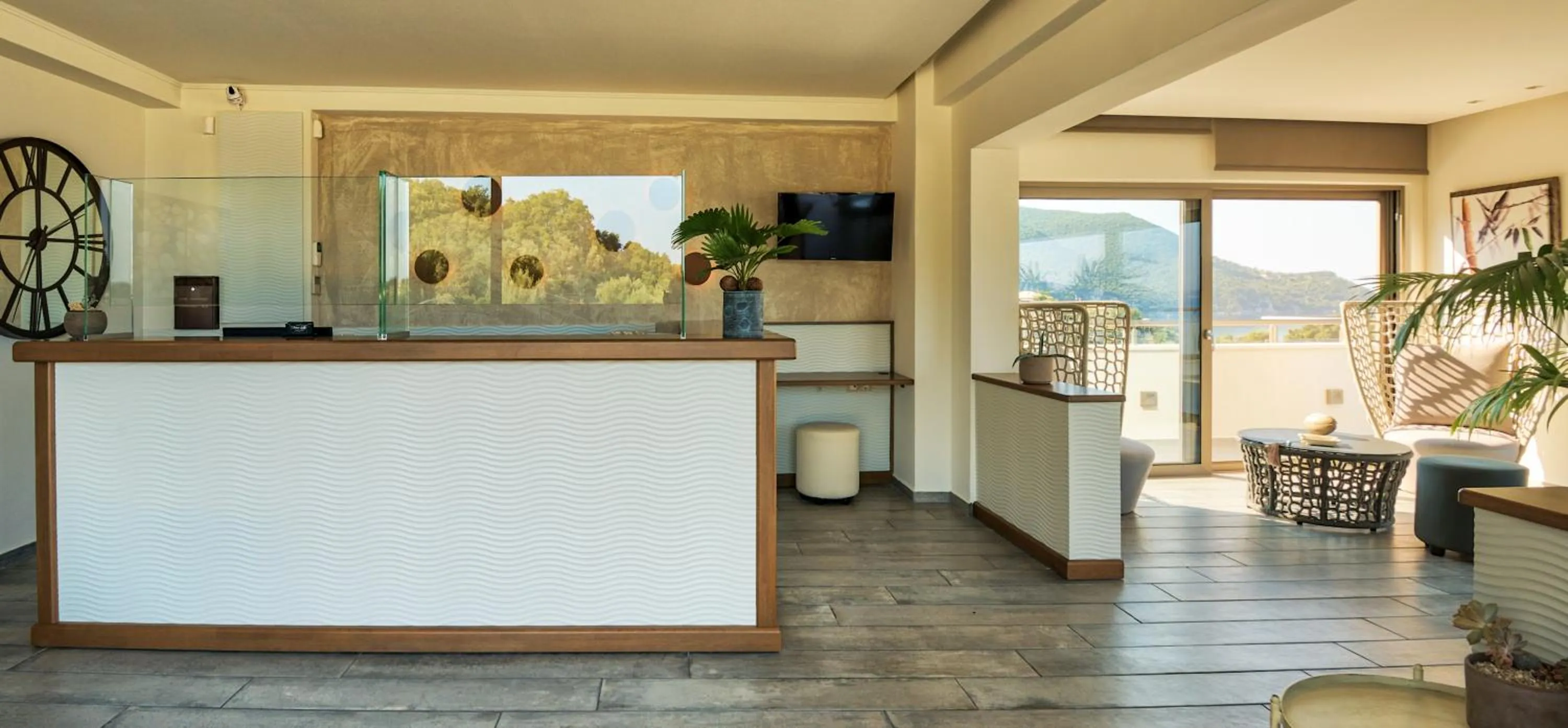 Lobby or reception in Prima Vista Beachfront Boutique Hotel
