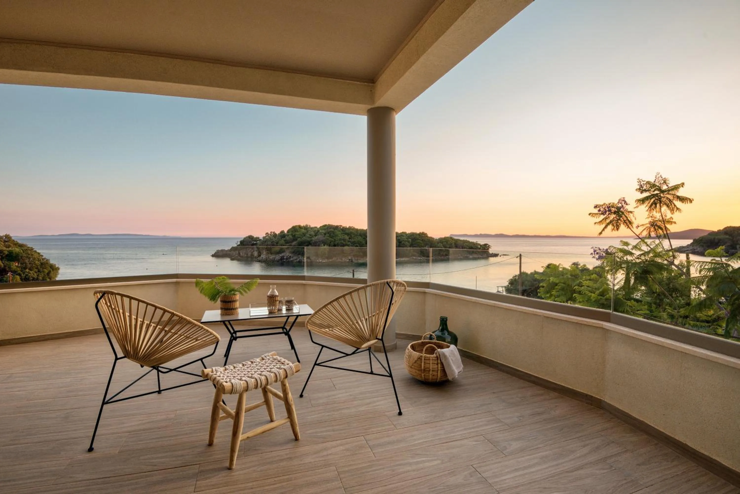 Balcony/Terrace in Prima Vista Beachfront Boutique Hotel