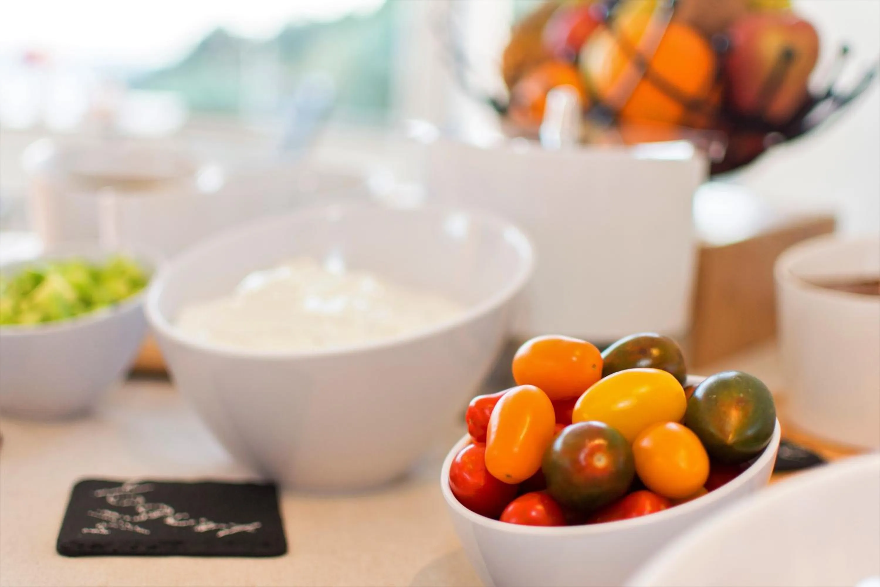 Food close-up in Prima Vista Beachfront Boutique Hotel