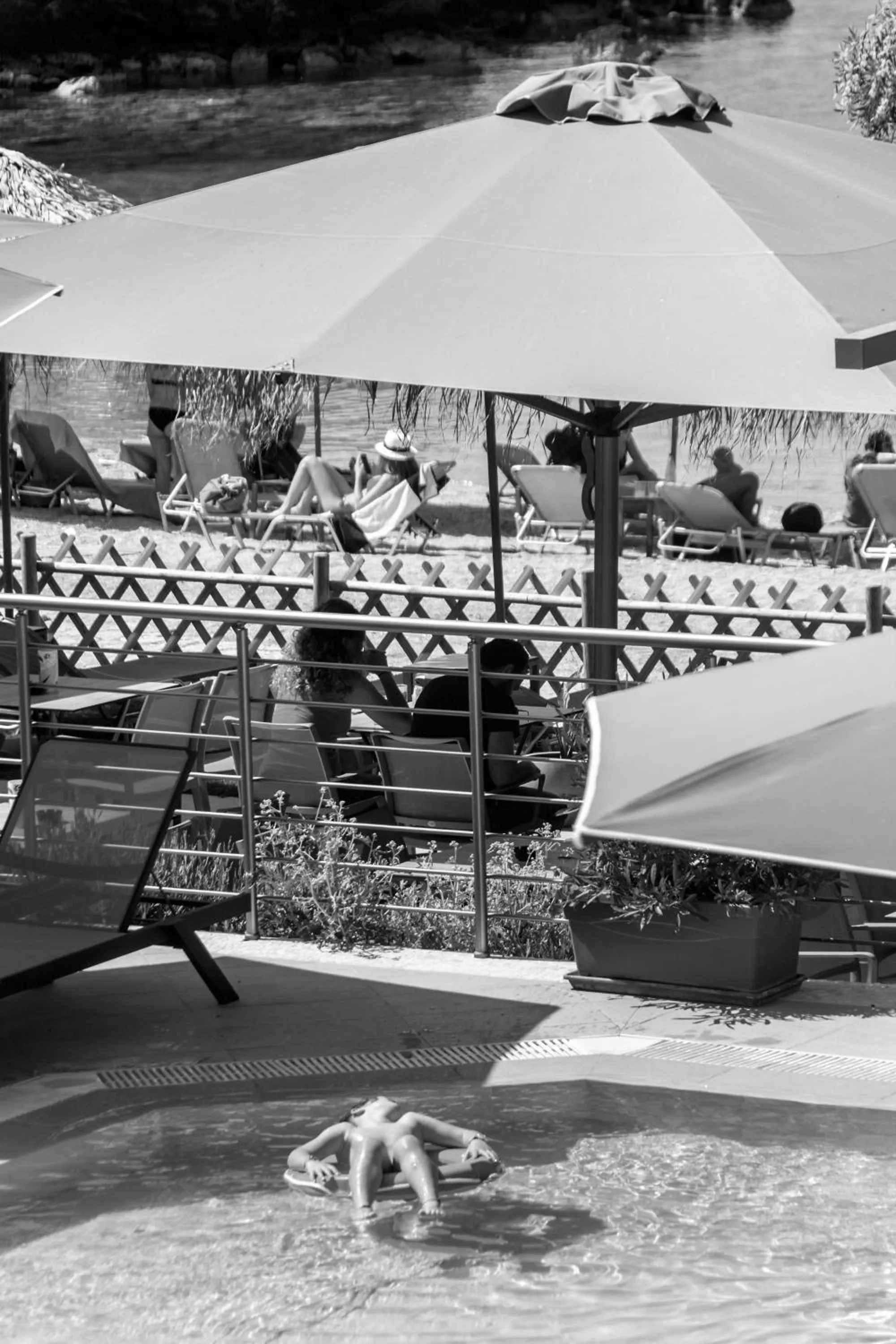 Swimming pool in Prima Vista Beachfront Boutique Hotel