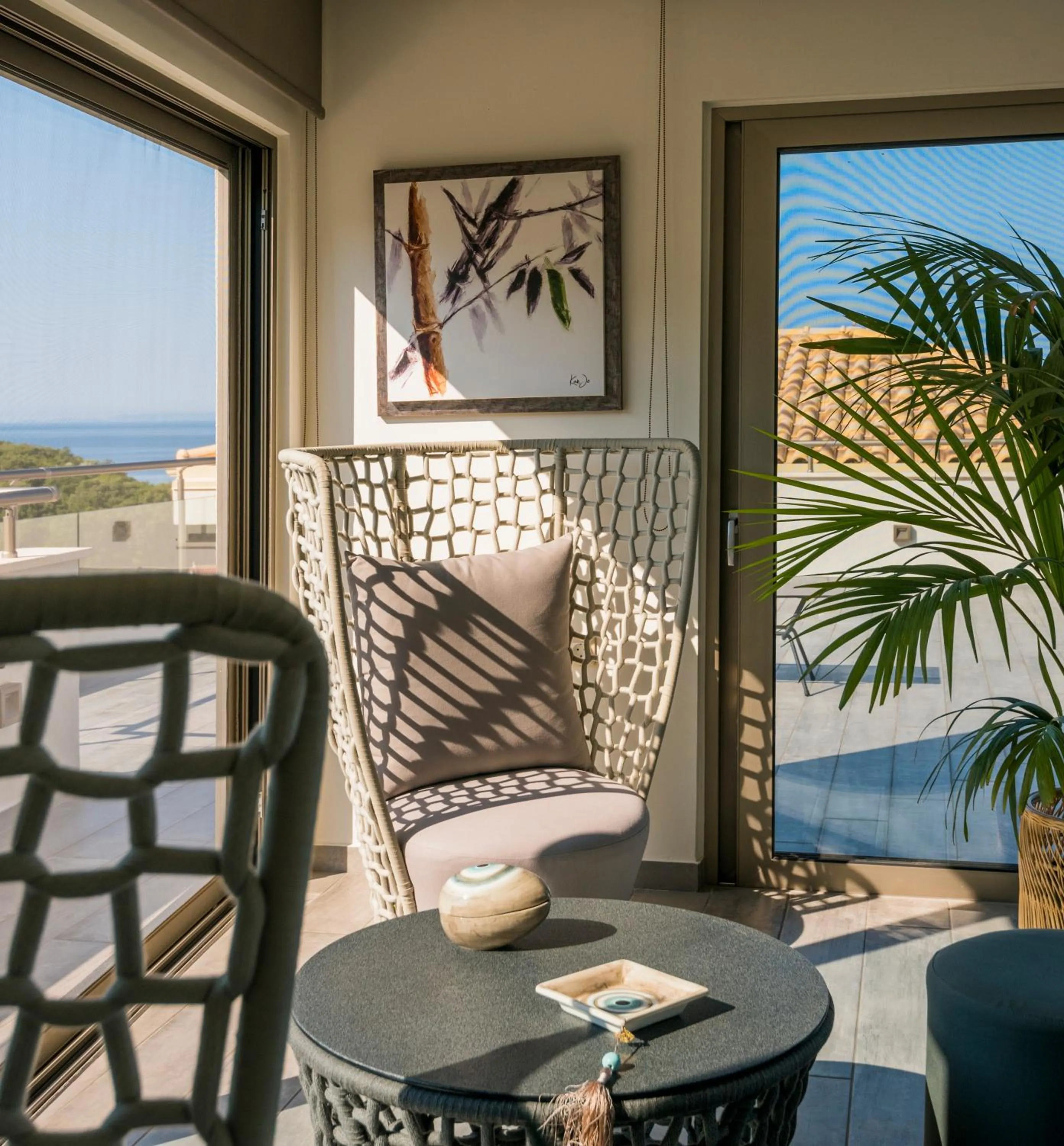 Lobby or reception in Prima Vista Beachfront Boutique Hotel