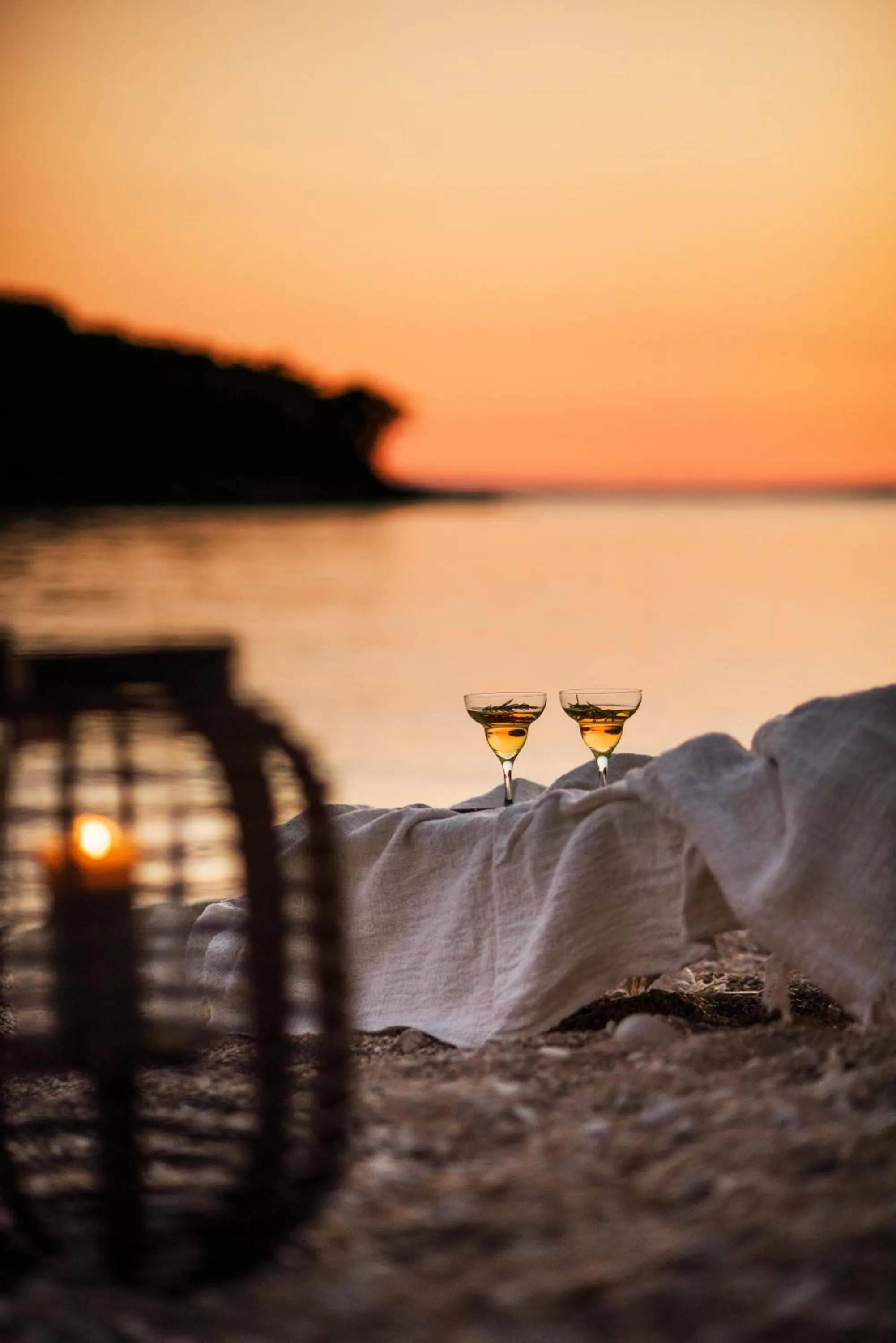 Sunset in Prima Vista Beachfront Boutique Hotel