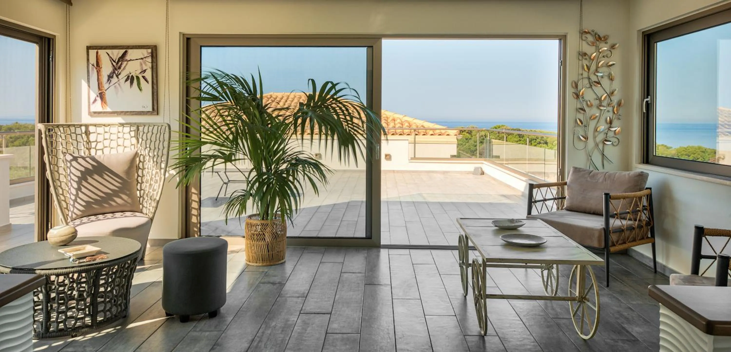 Lobby or reception in Prima Vista Beachfront Boutique Hotel