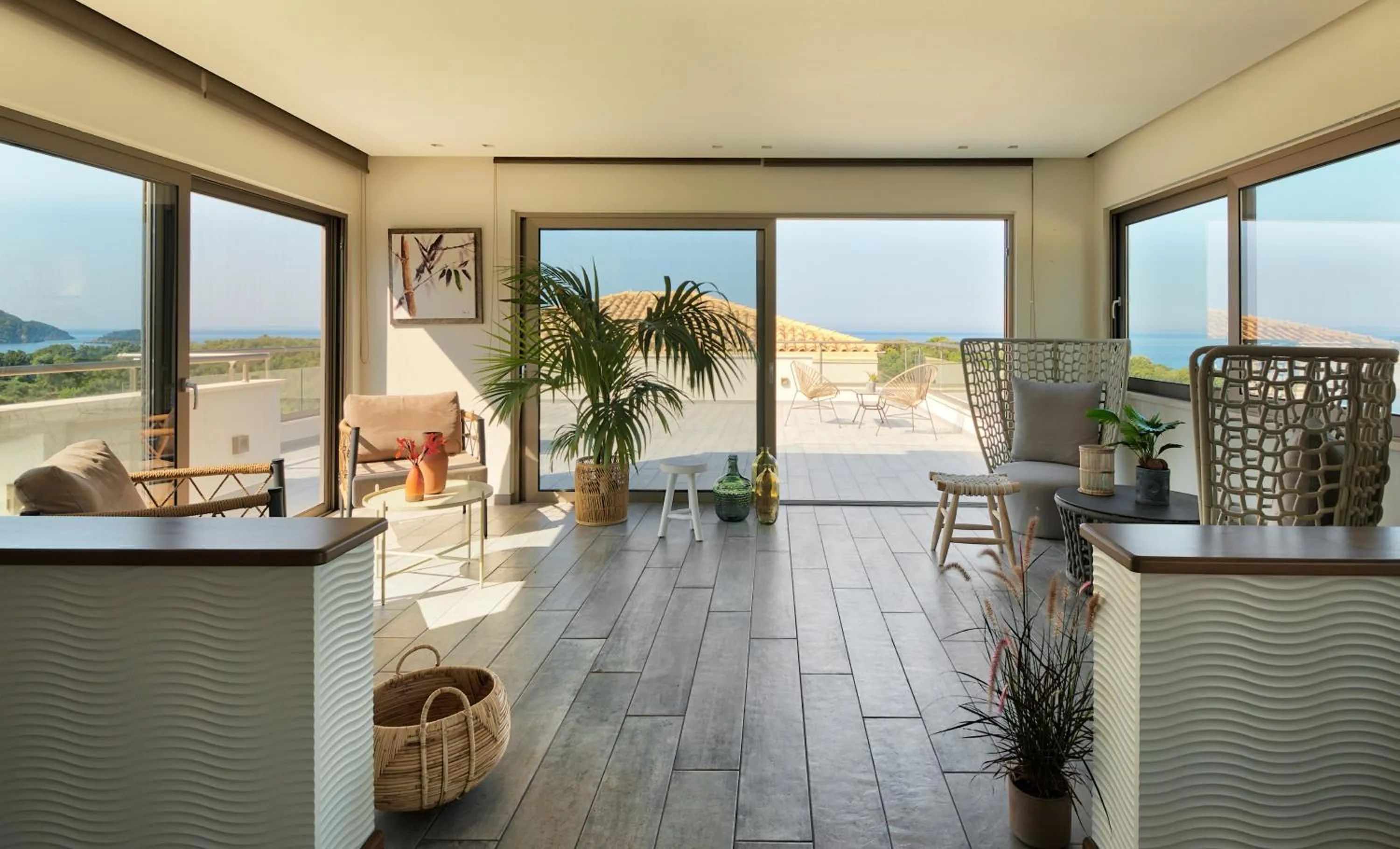 Lobby or reception in Prima Vista Beachfront Boutique Hotel