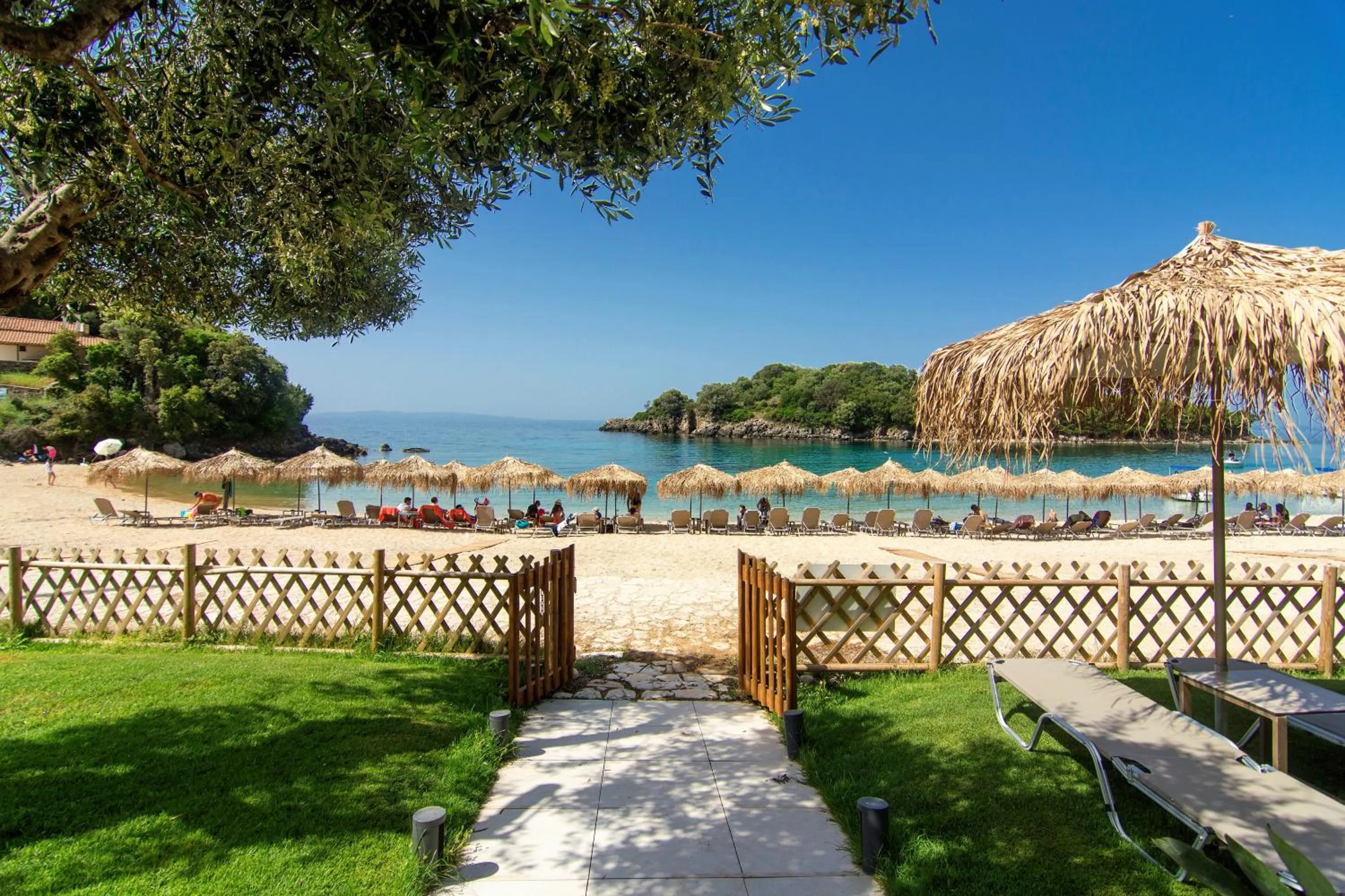 Garden in Prima Vista Beachfront Boutique Hotel