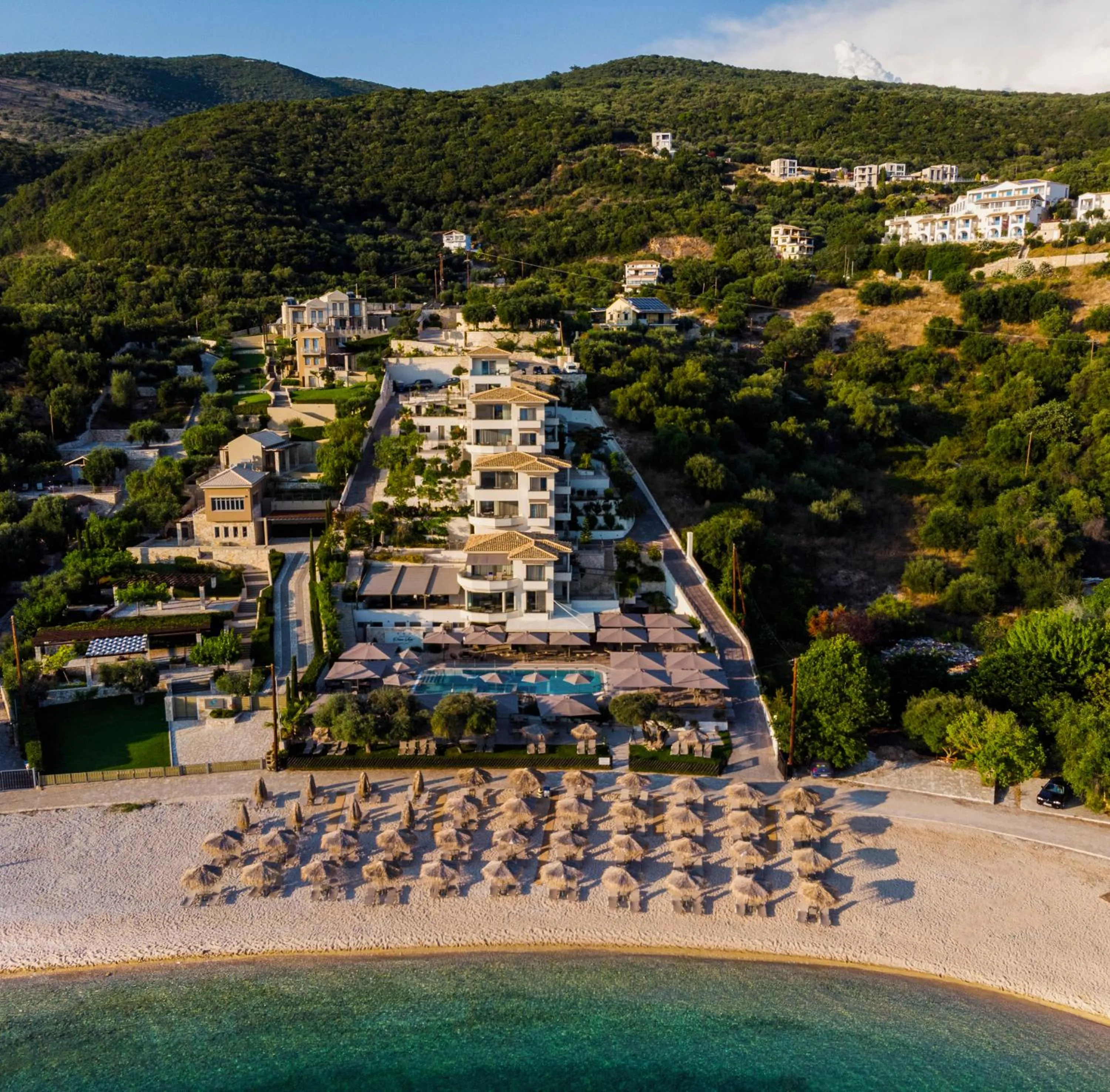 Bird's eye view in Prima Vista Beachfront Boutique Hotel