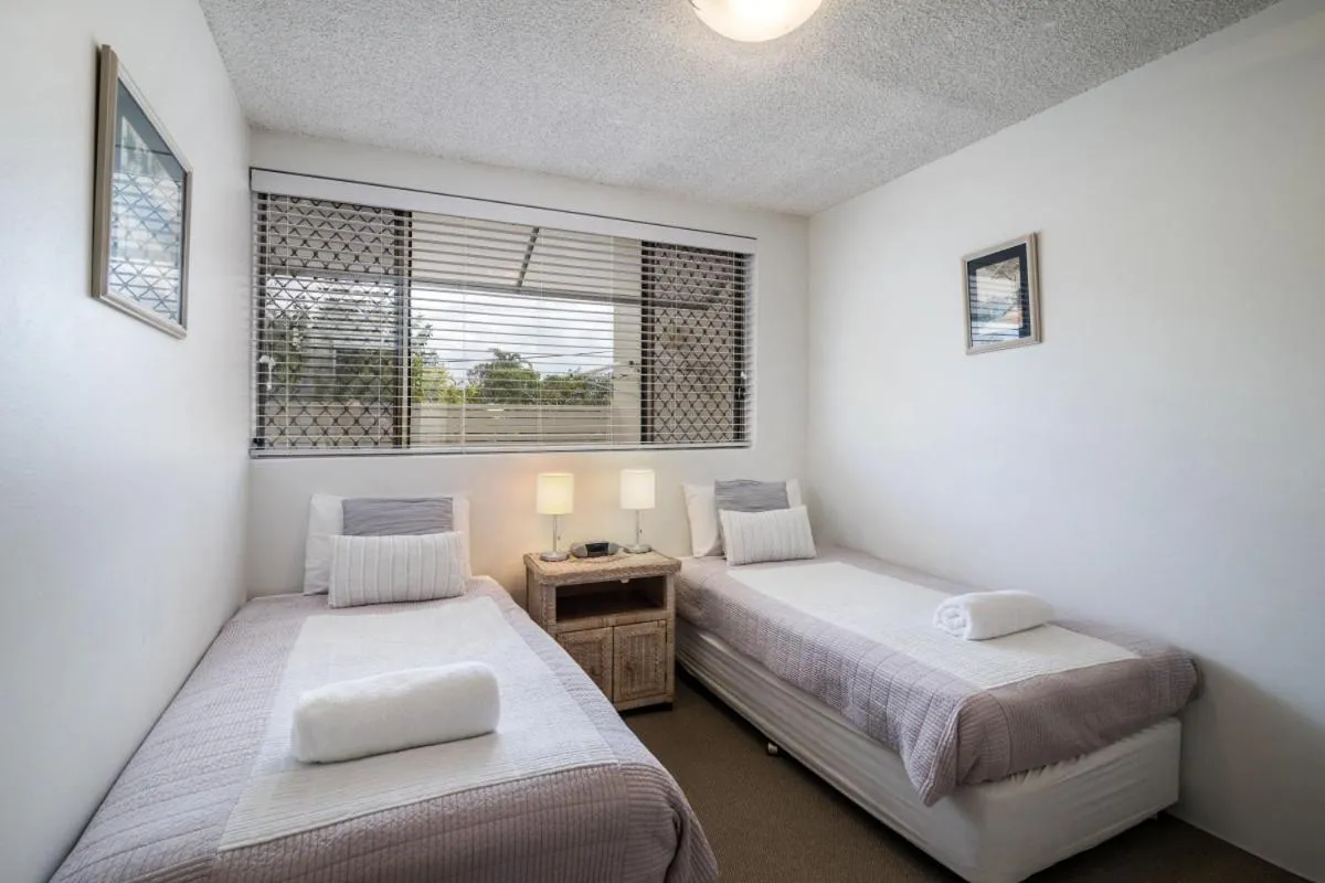 Bed in Sunseeker Holiday Apartments