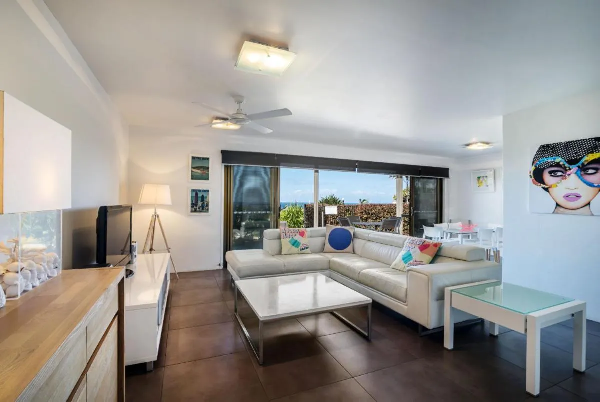 Living room in Sunseeker Holiday Apartments